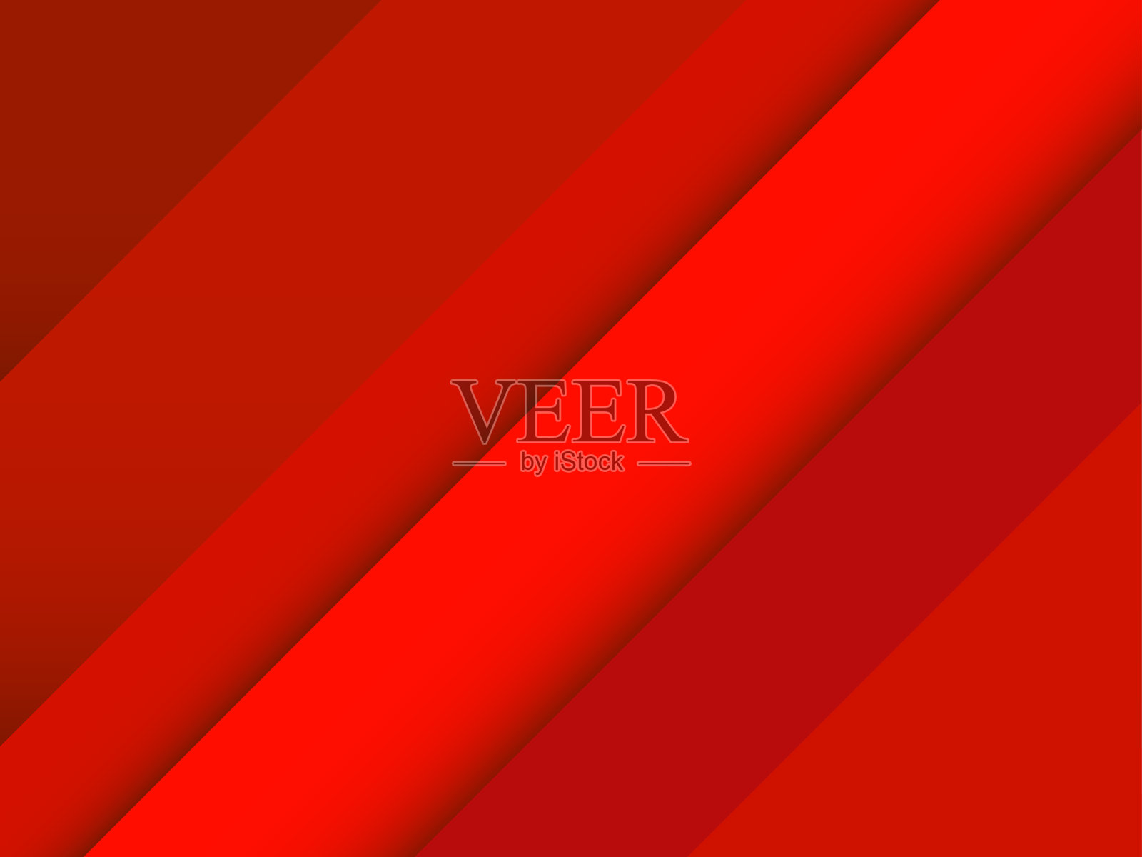 红色条纹背景，几何横幅，渐变效果插画图片素材