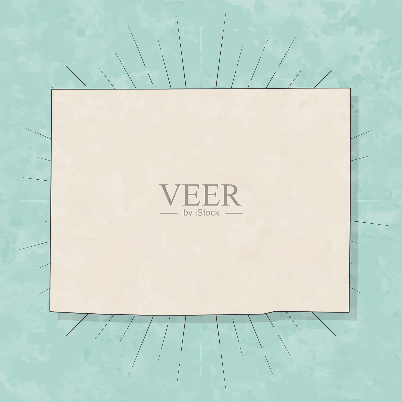 伊利诺伊州威廉森县。复古风格地图 - 旧纹理纸张插画图片素材