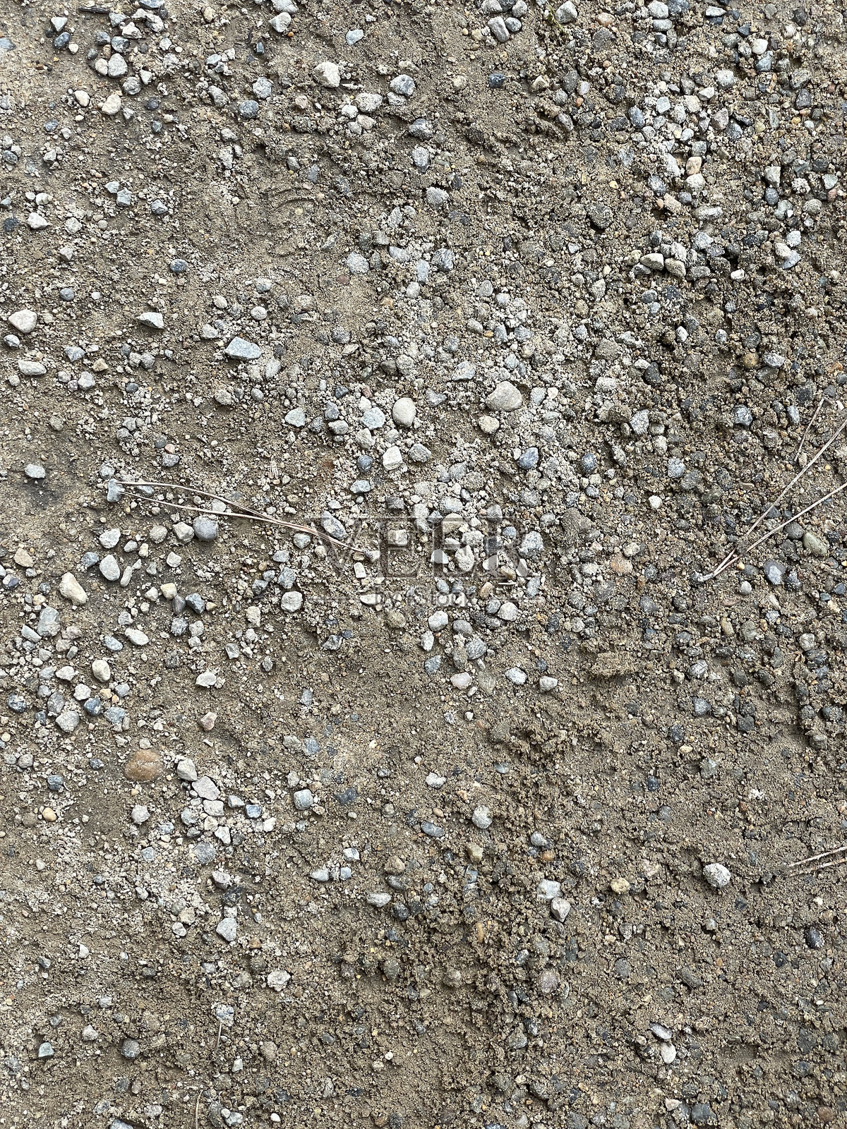 沙质土壤与卵石照片摄影图片