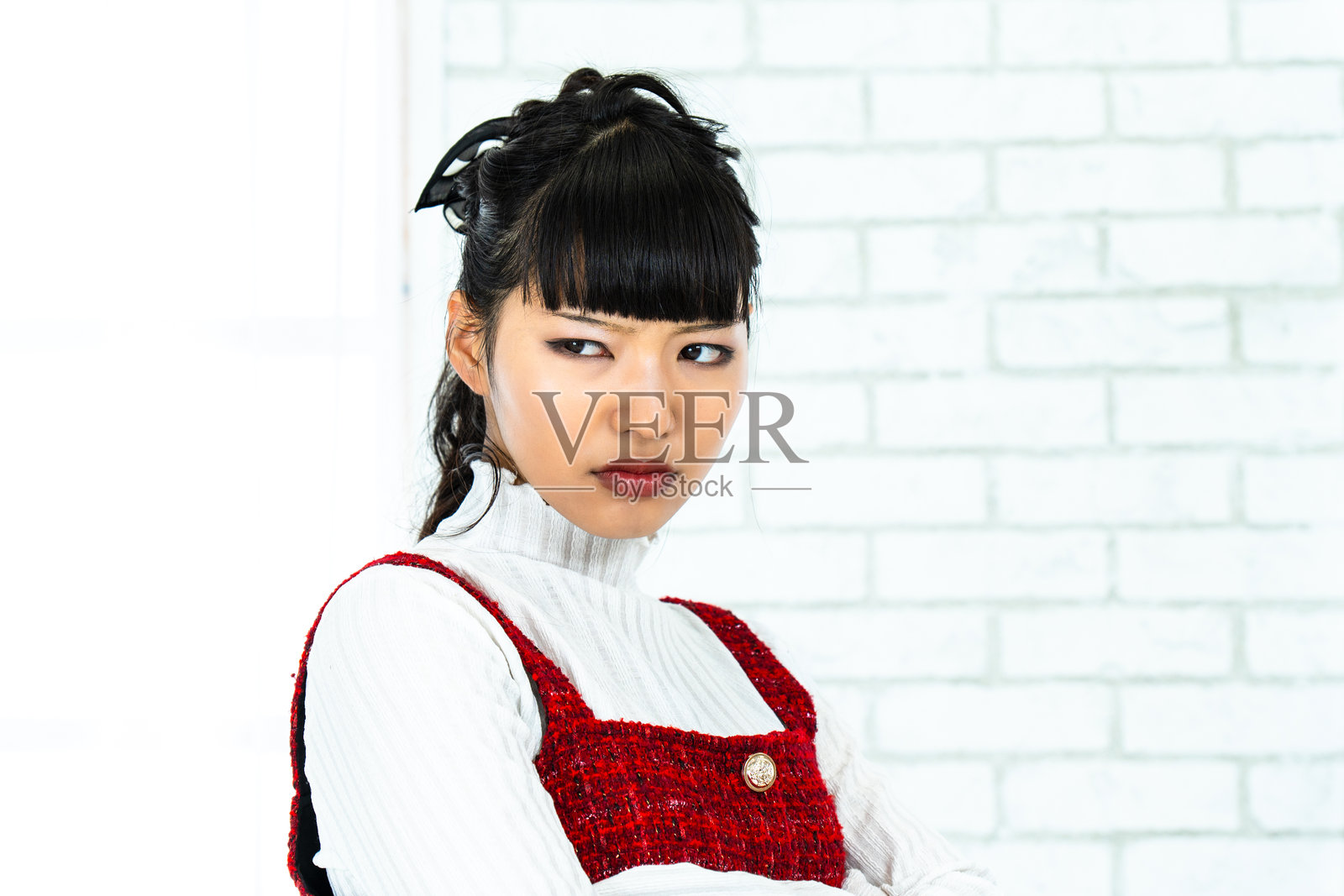 愤怒的女人照片摄影图片