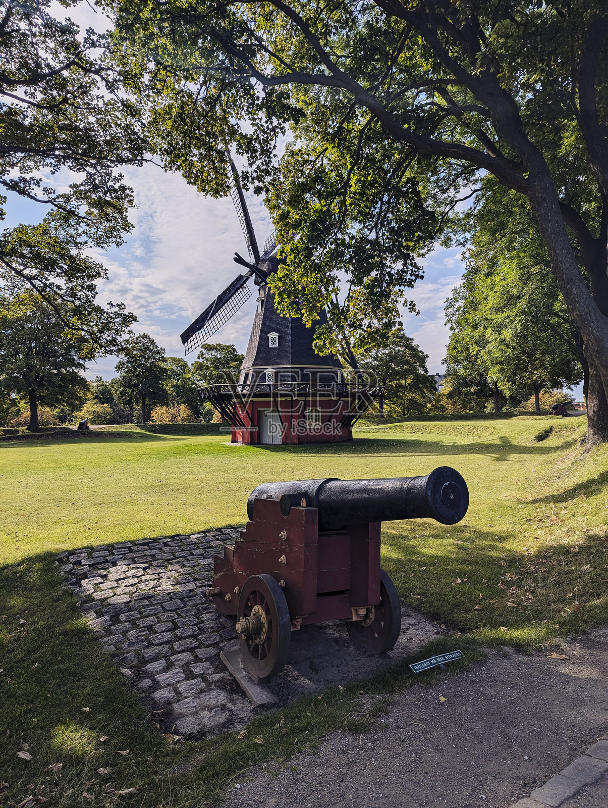 哥本哈根的卡斯特莱特在一个美好的秋日照片摄影图片