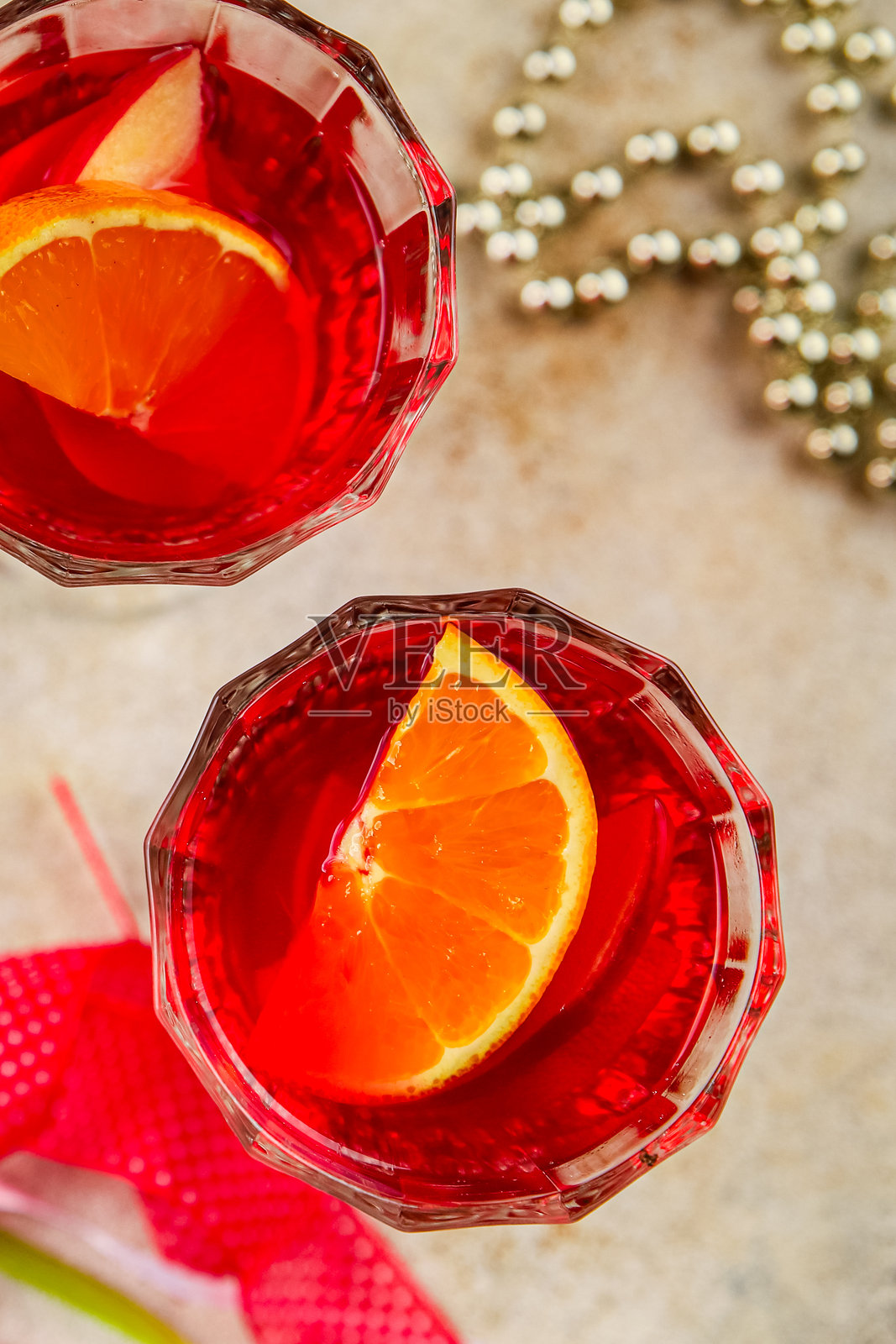 热红酒圣诞派对美味饮品圣诞佳品新鲜美味的美食背景在桌子上乡村风格留白俯视图照片摄影图片