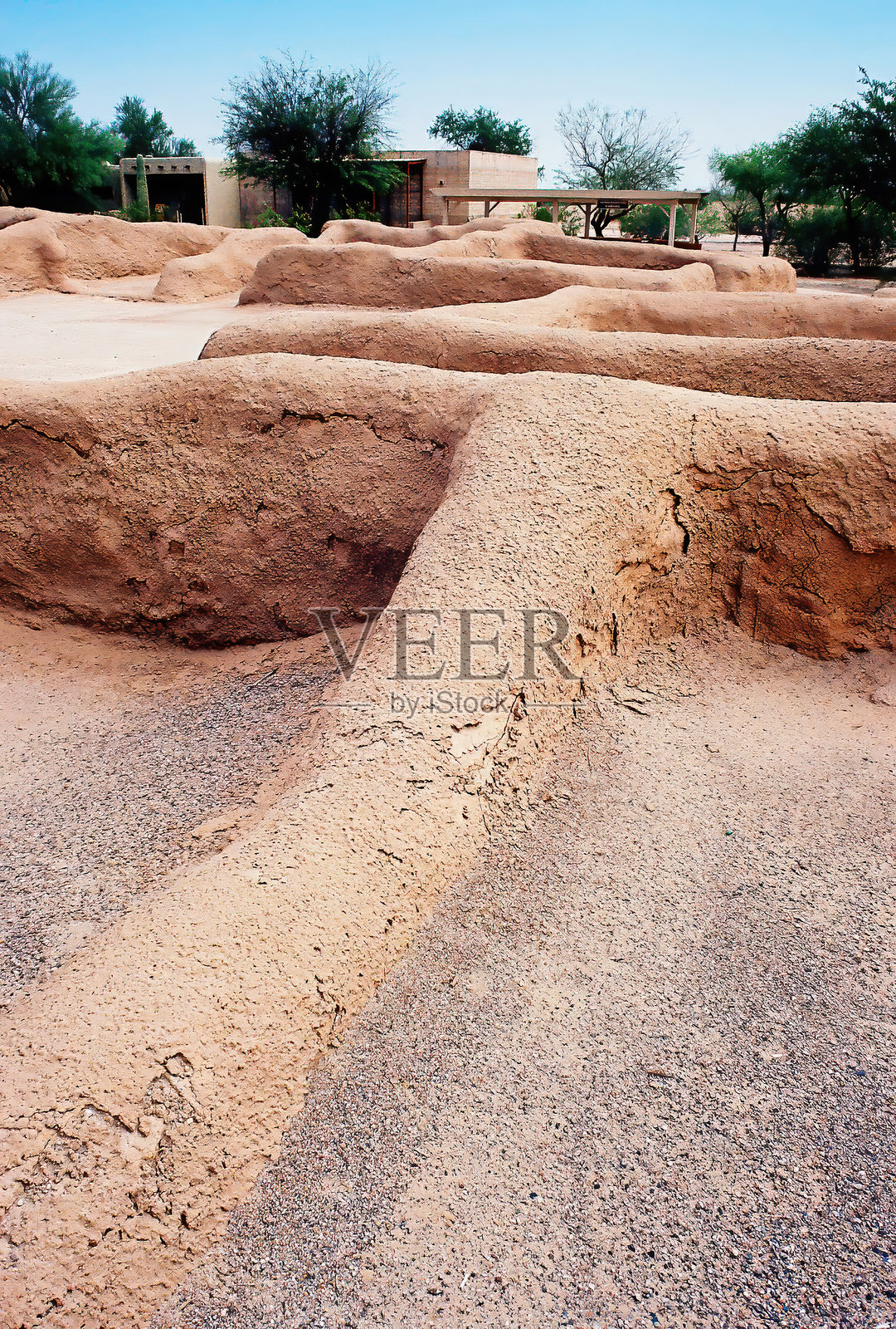 古老的卡萨格兰德遗址国家纪念碑电影照片摄影图片