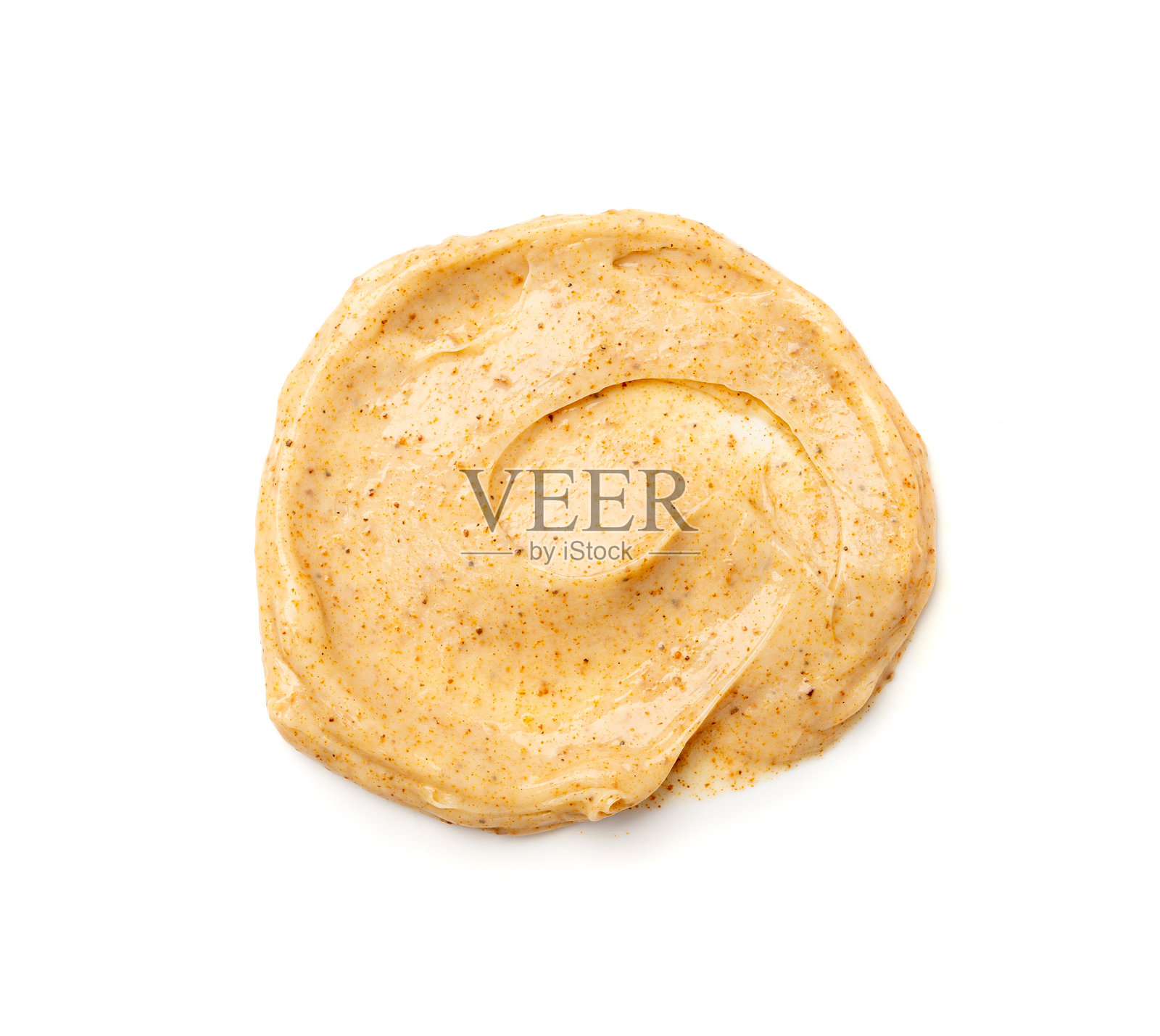 杏仁磨砂膏涂抹样品，身体去角质霜样品，有机去角质面膜，糖磨砂膏涂抹样品照片摄影图片