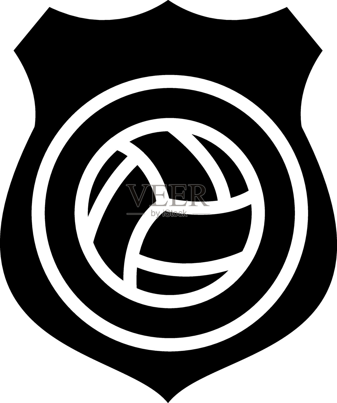 盾牌图标风格插画图片素材