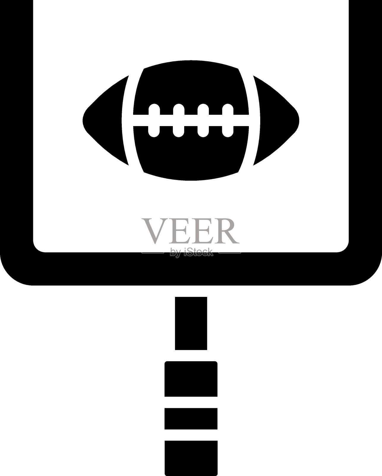 球门图标风格插画图片素材