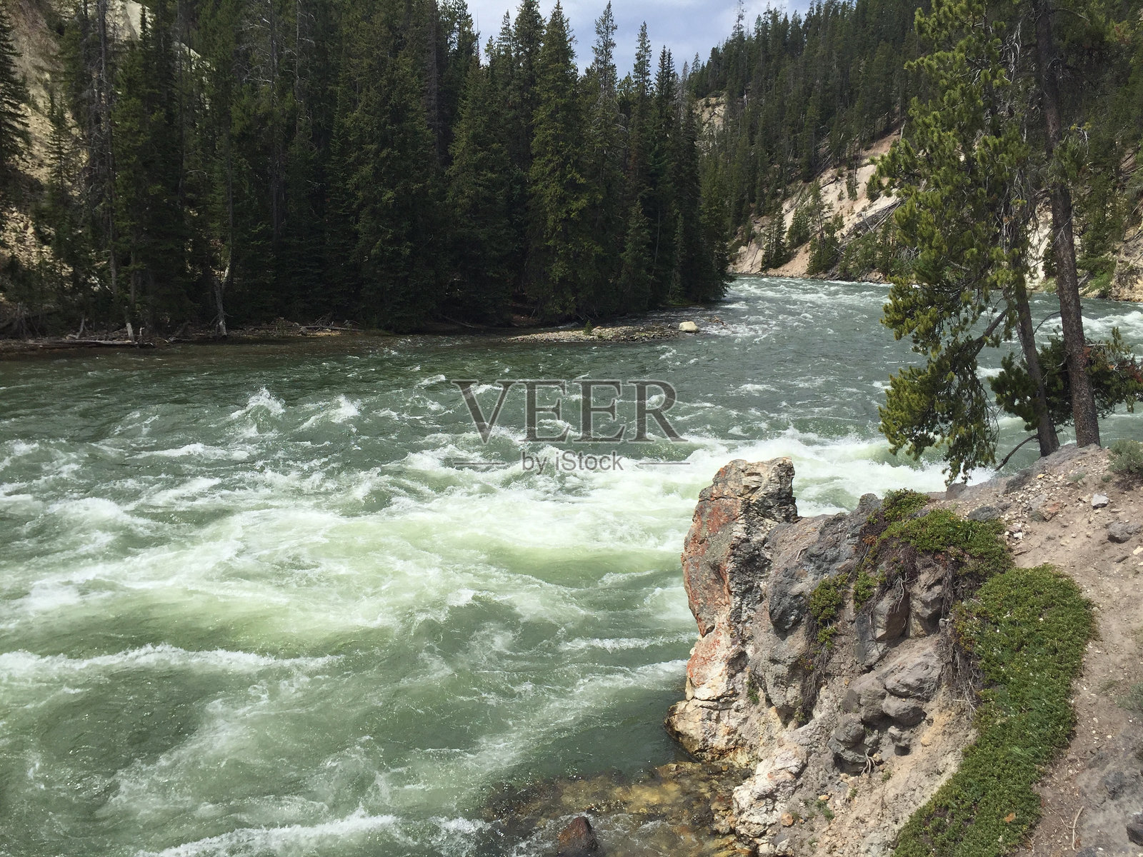 黄石河照片摄影图片
