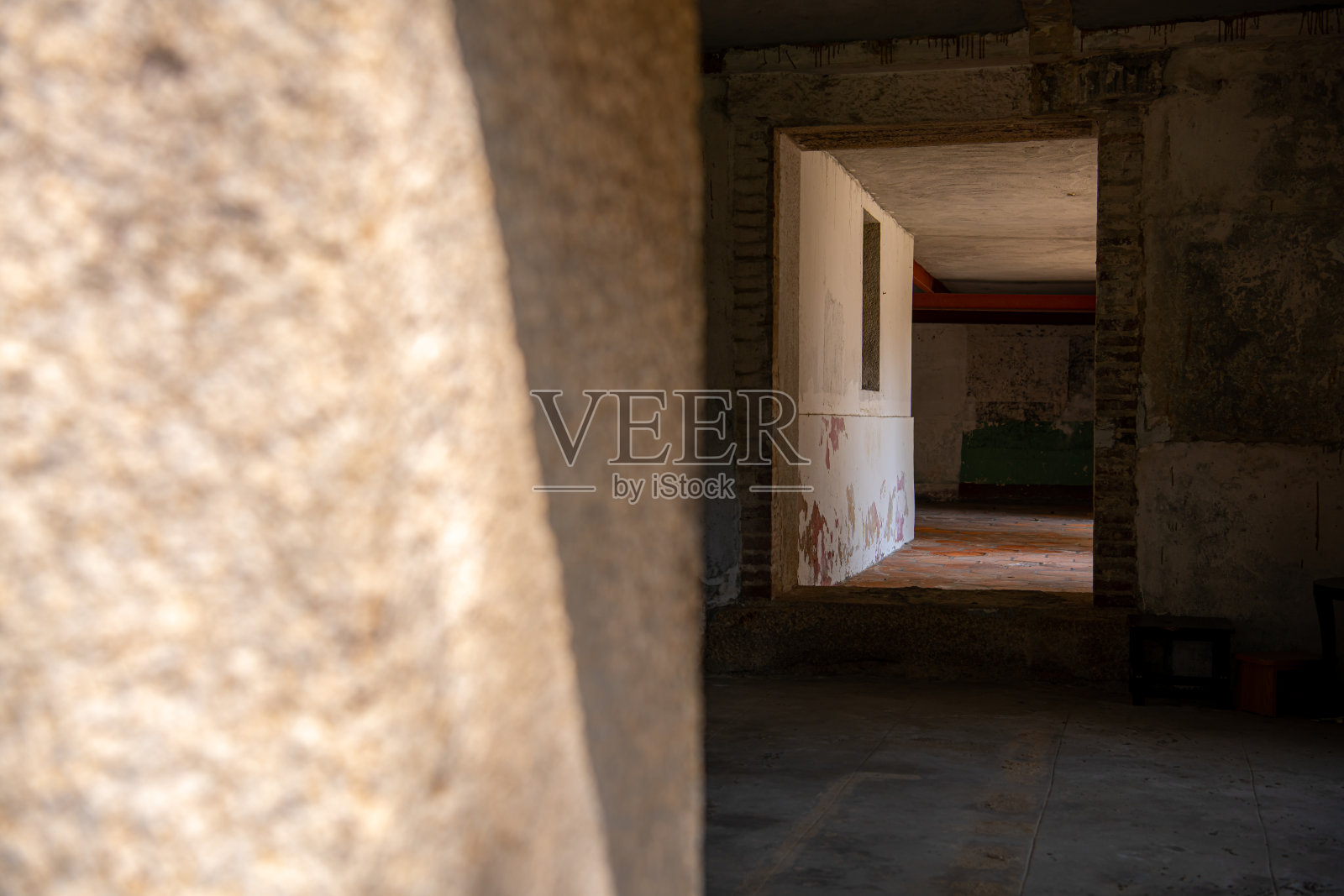 厦门鼓浪屿的殖民建筑地下室照片摄影图片