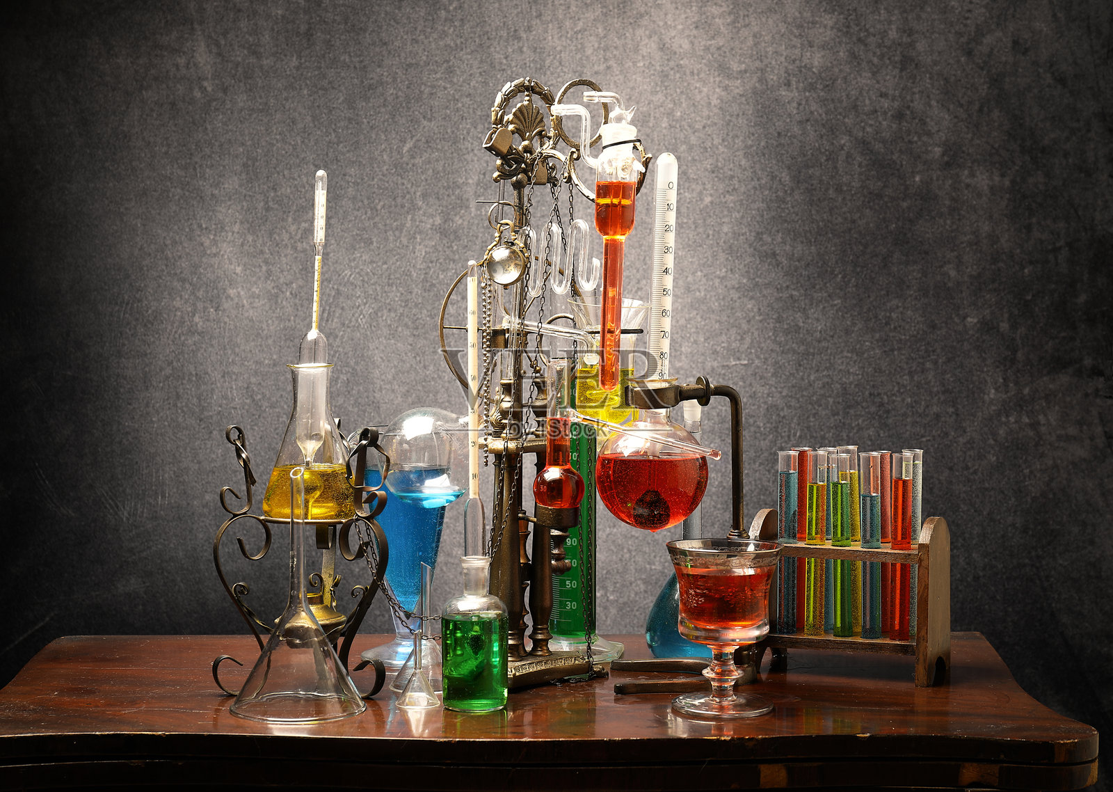 化学蒸汽朋克照片摄影图片