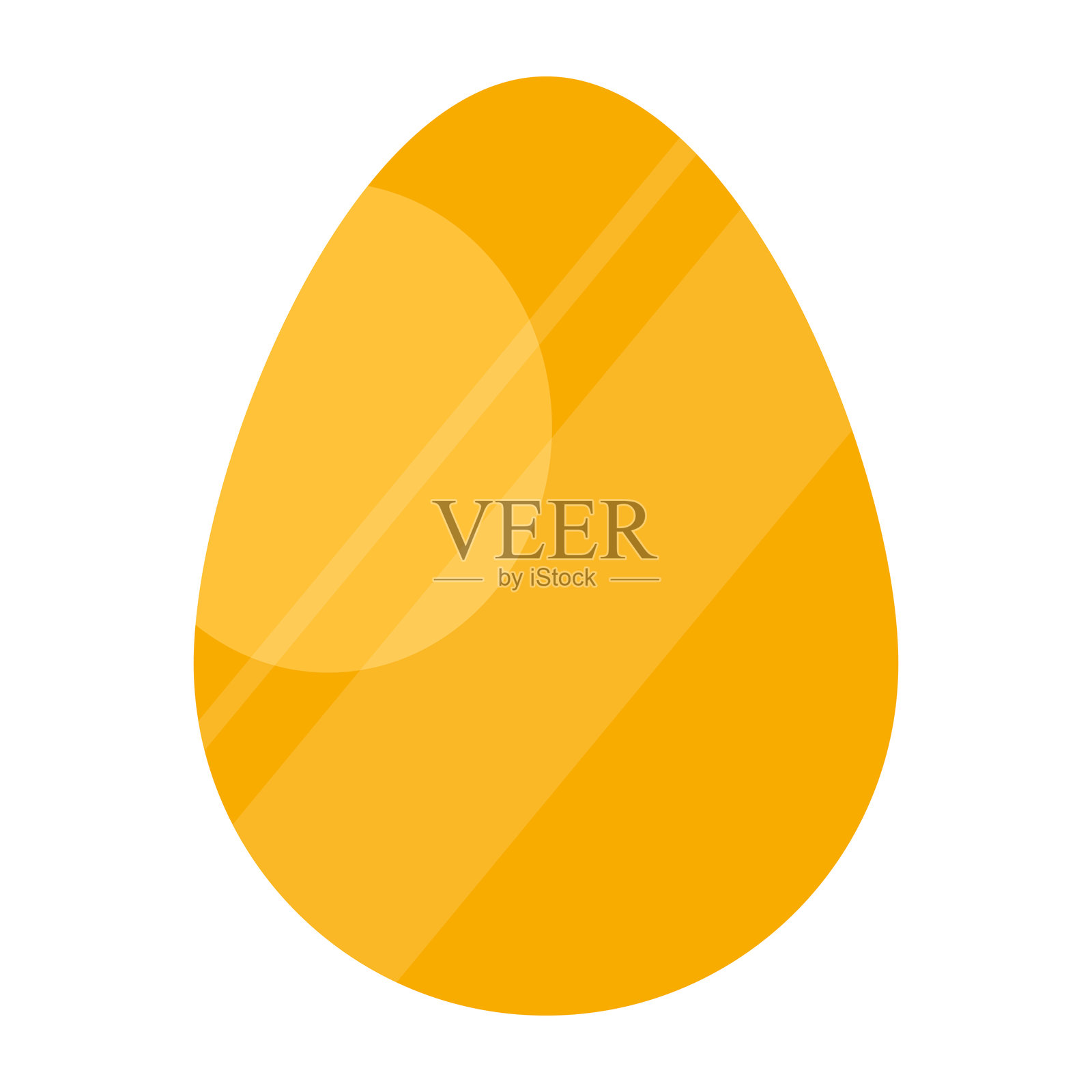 鸡蛋图标，可编辑矢量图插画图片素材