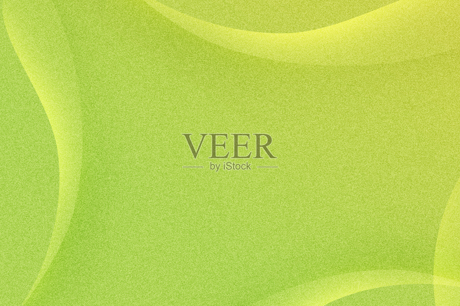 优雅曲线形状的抽象背景，柔和的绿色和黄绿色调以及点状纹理照片摄影图片