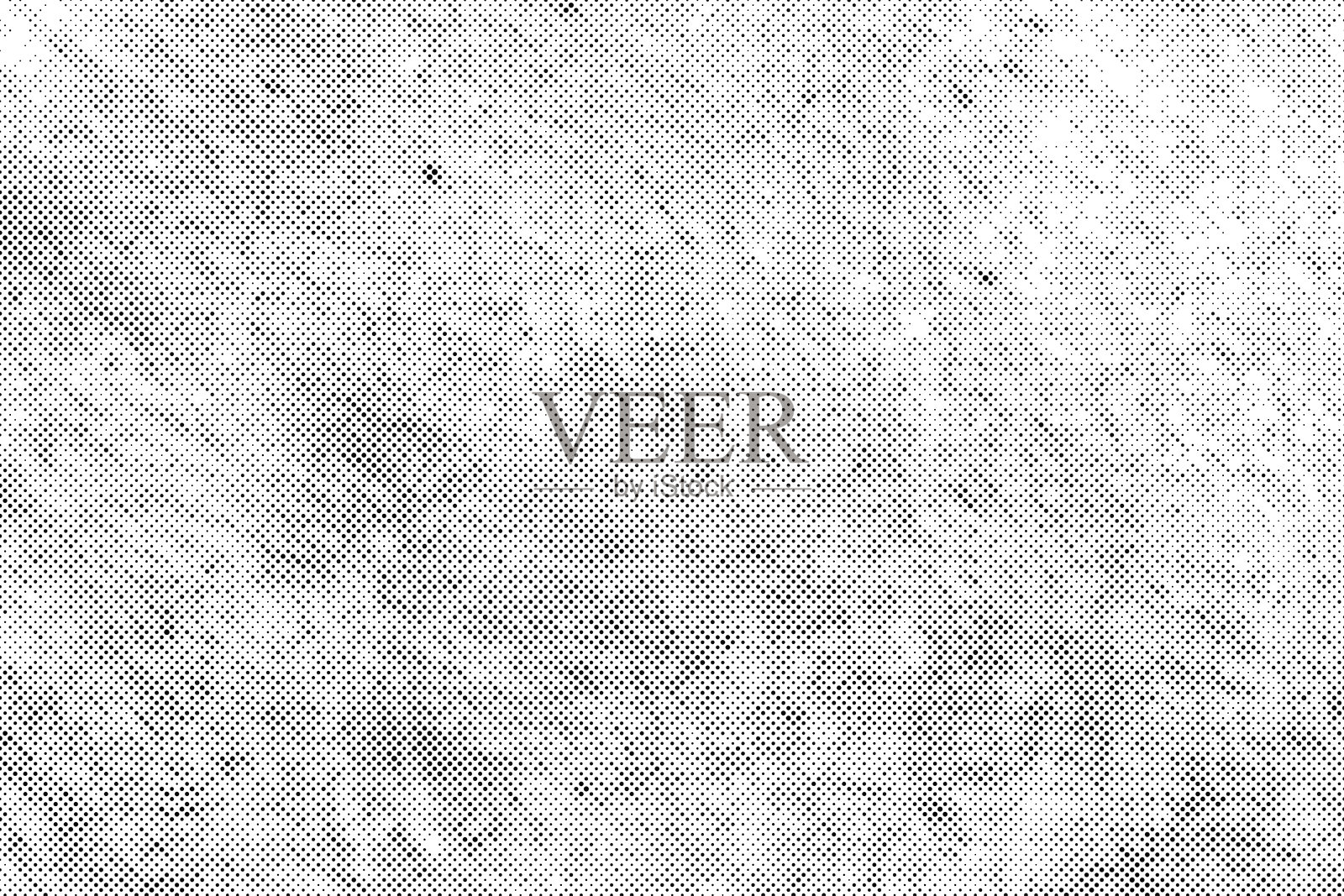 半色调图案纹理叠加像素化背景。插画图片素材