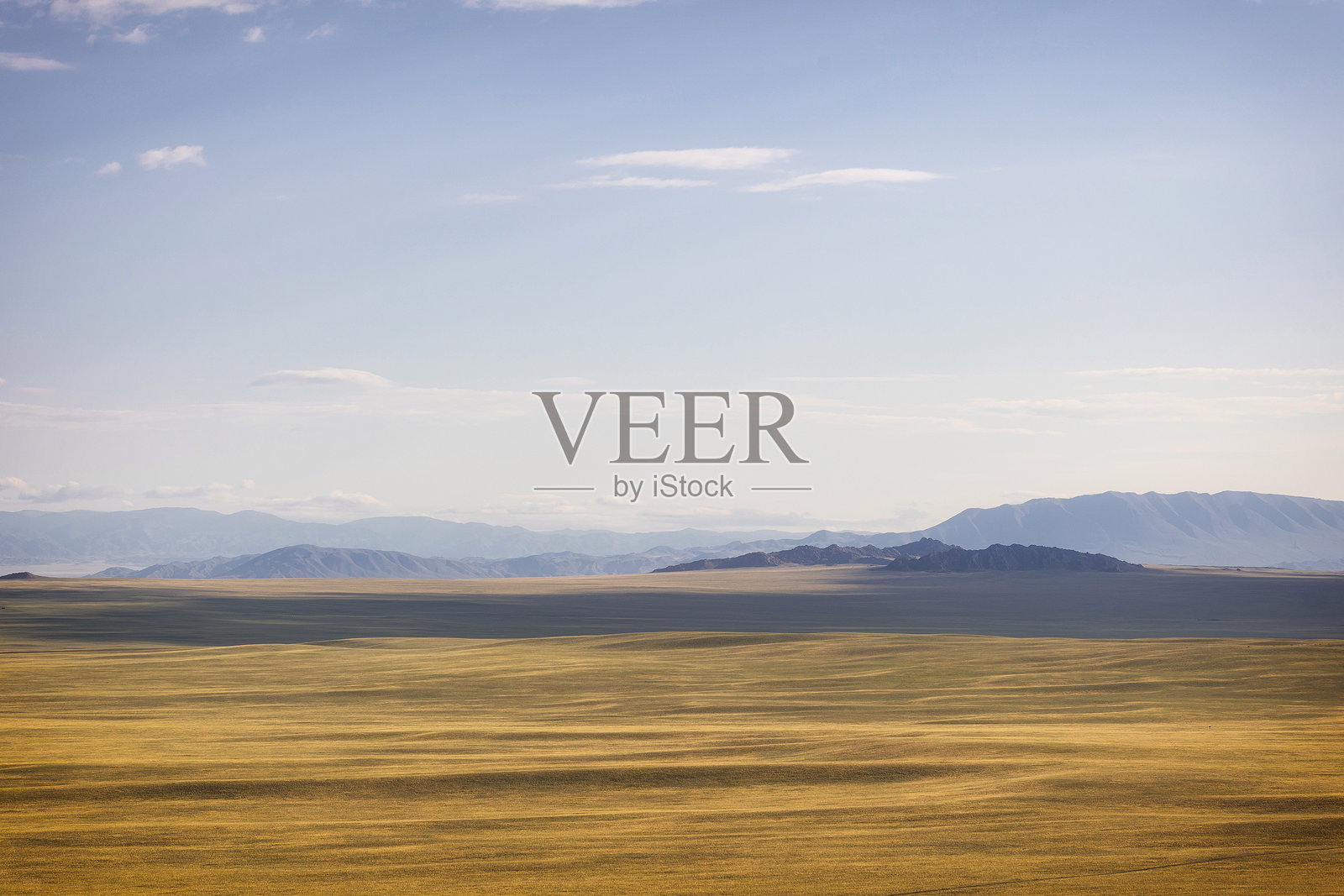 东西伯利亚的自然。乌布苏努尔盆地。图瓦共和国。俄罗斯照片摄影图片