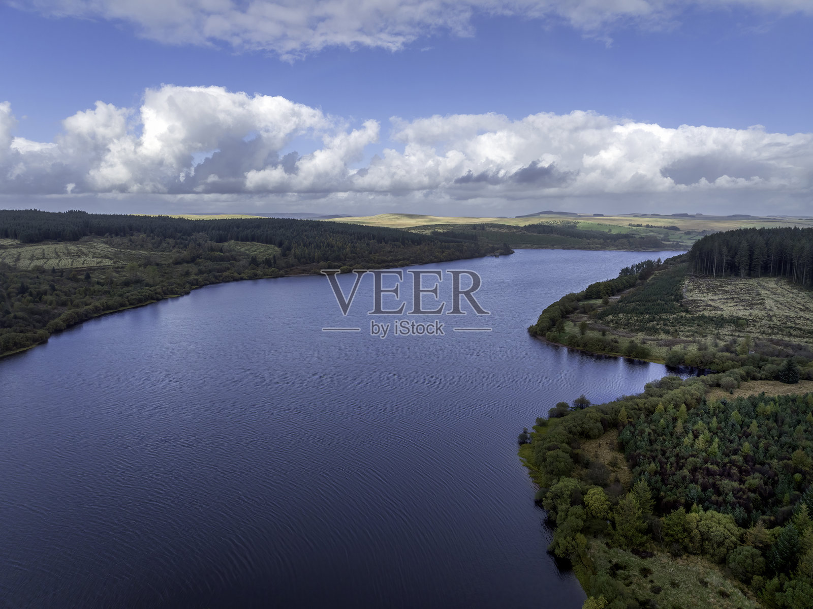 乌斯克水库照片摄影图片