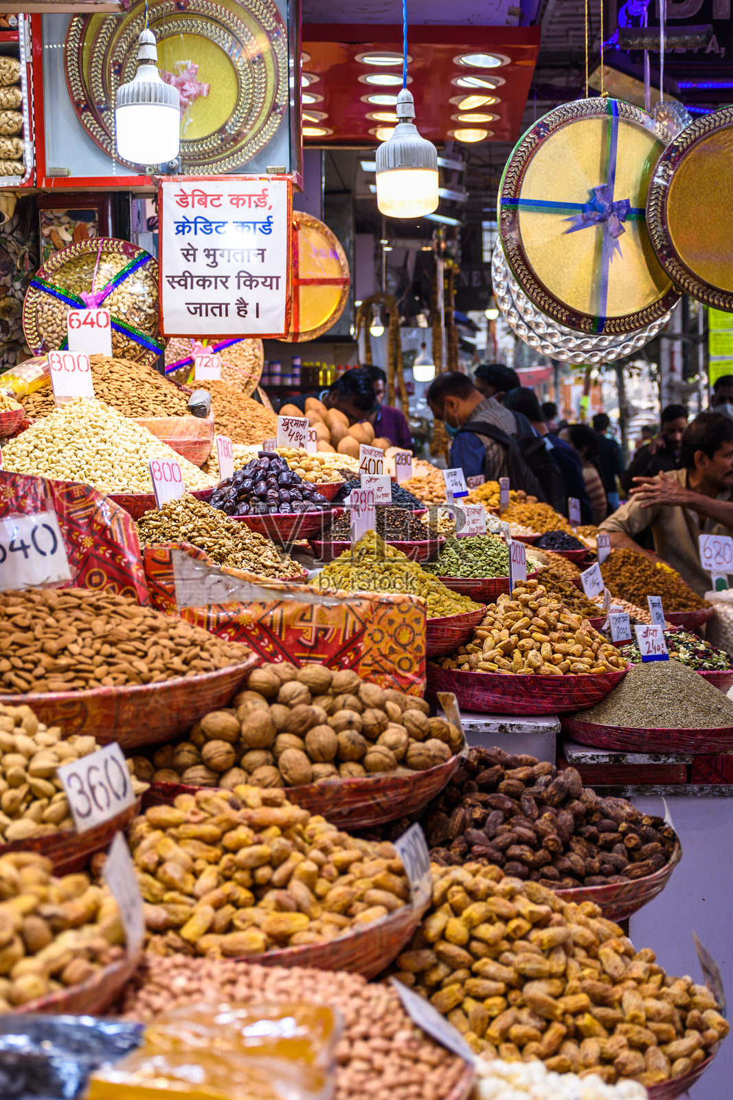 昌迪乔克，旧德里，印度照片摄影图片