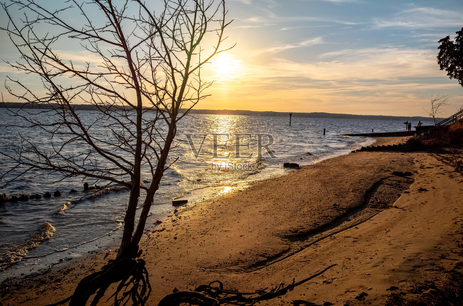 弗吉尼亚州拉潘诺克河的景观照片摄影图片