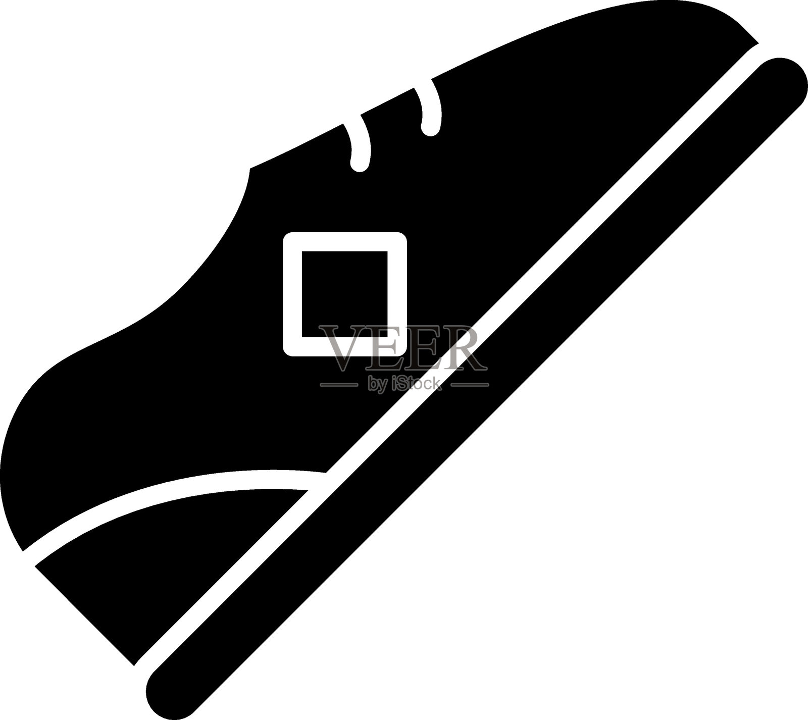 婴儿鞋图标风格插画图片素材