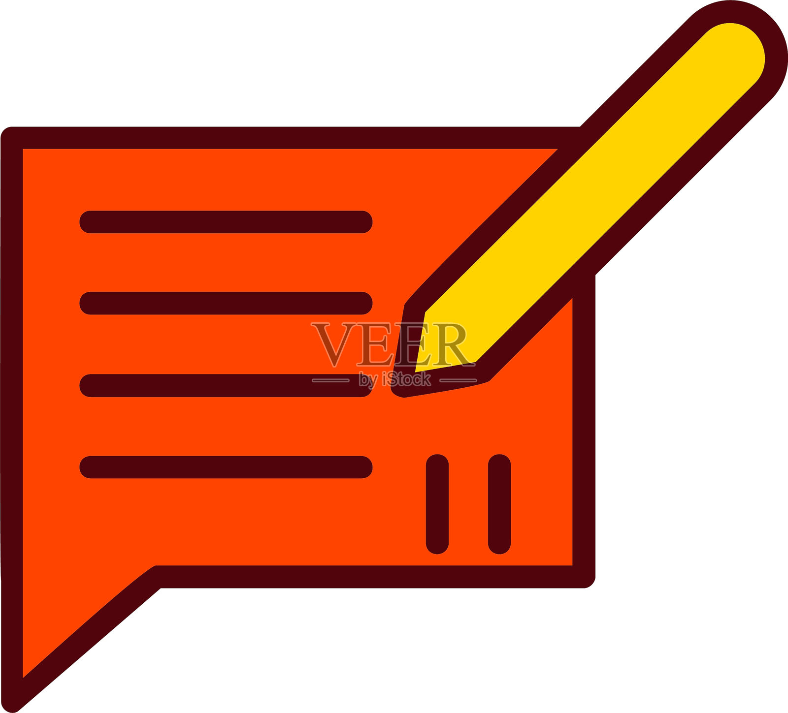 反馈向量图标设计插画图片素材