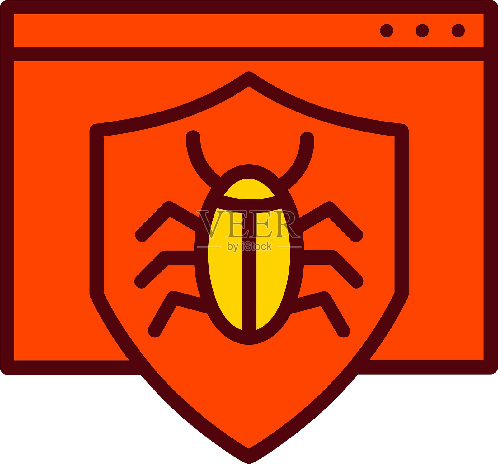 虫子矢量图标设计插画图片素材