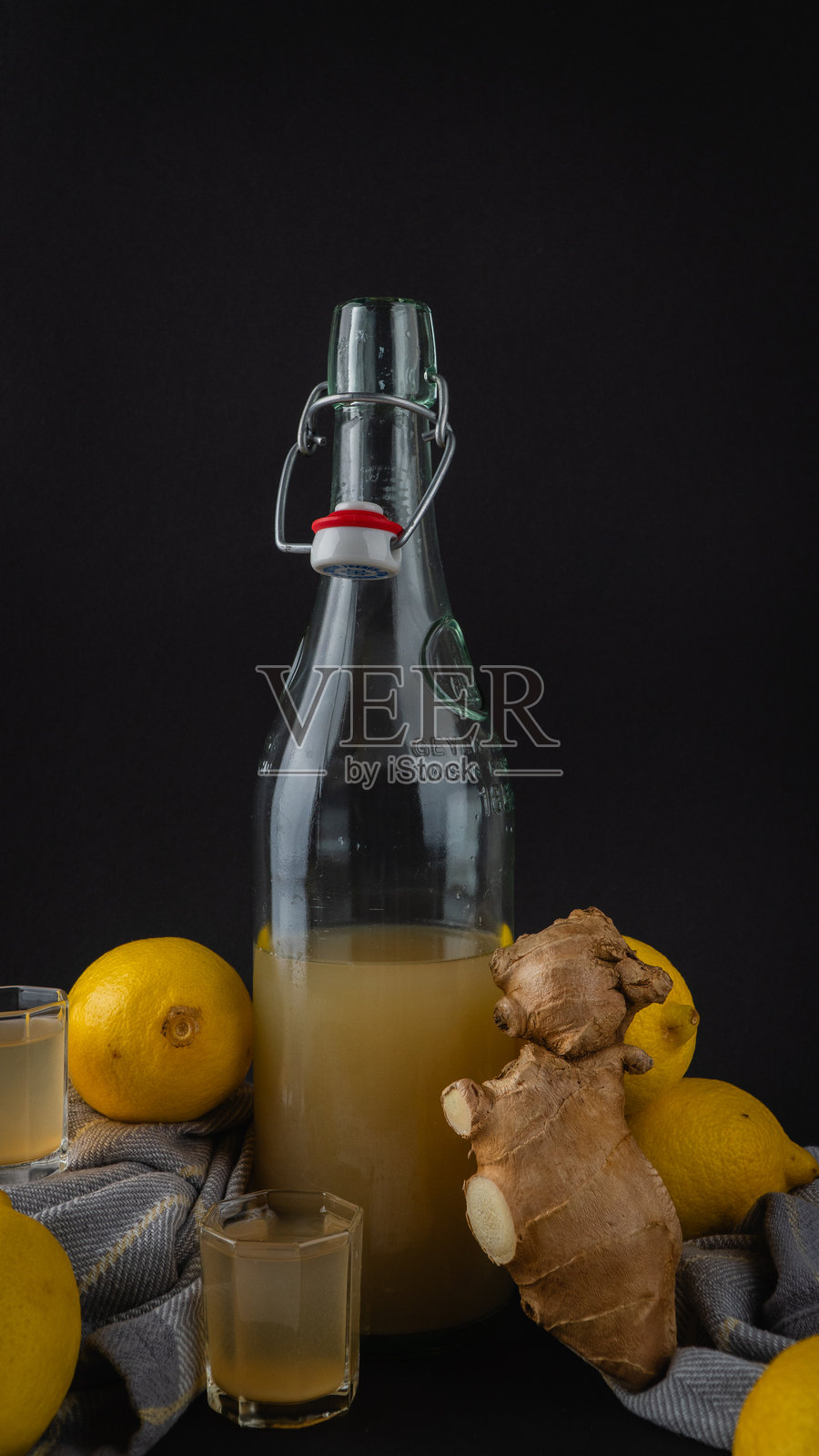 姜汁啤酒照片摄影图片