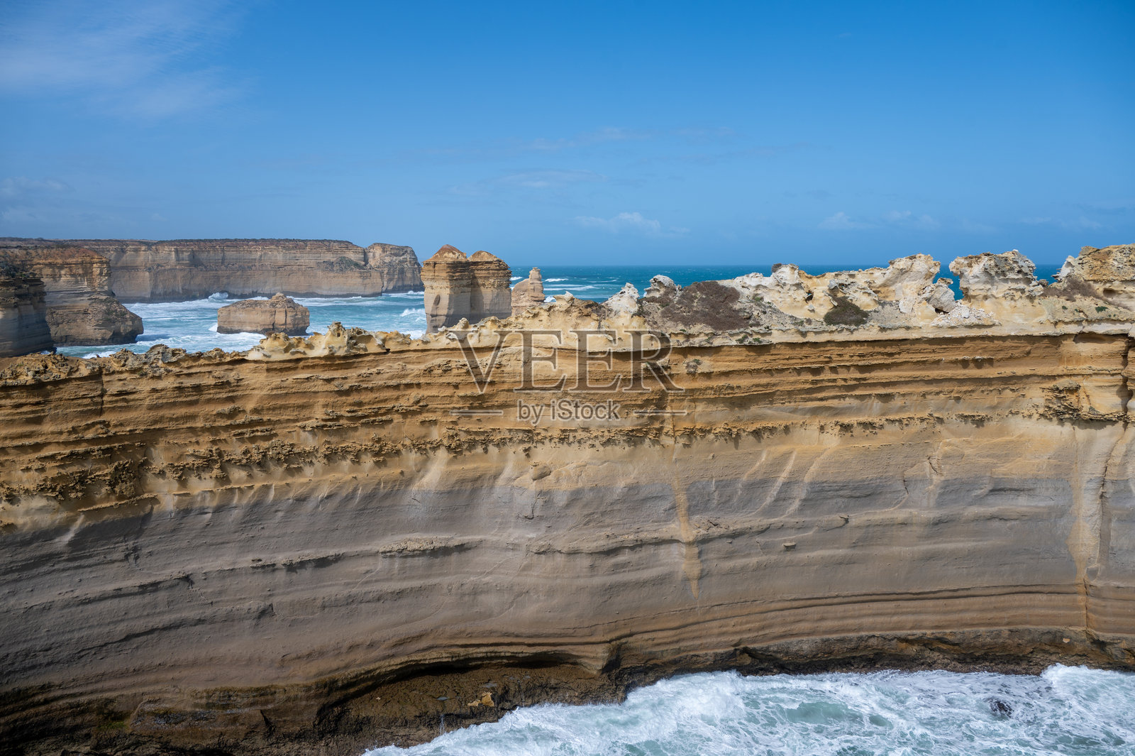 维多利亚州大洋路上的阿德洛赫峡谷照片摄影图片