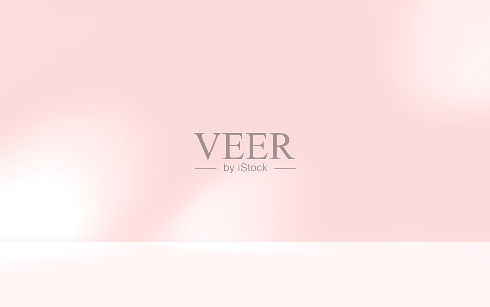 空荡荡的粉色房间工作室，阳光效果在地板和墙壁上投下阴影，适合产品展示。照片摄影图片