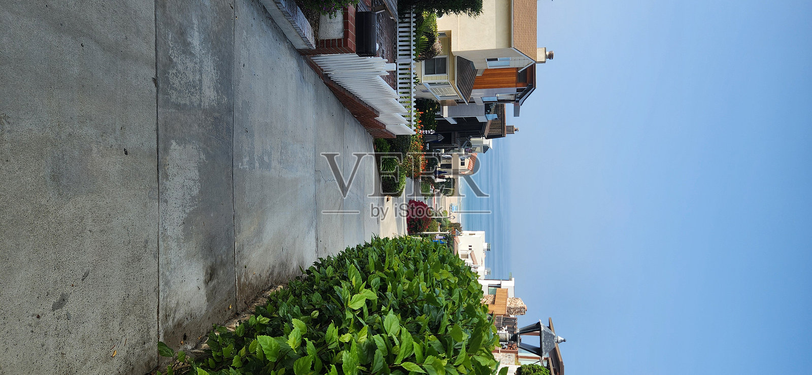 曼哈顿海滩的步行街生活照片摄影图片