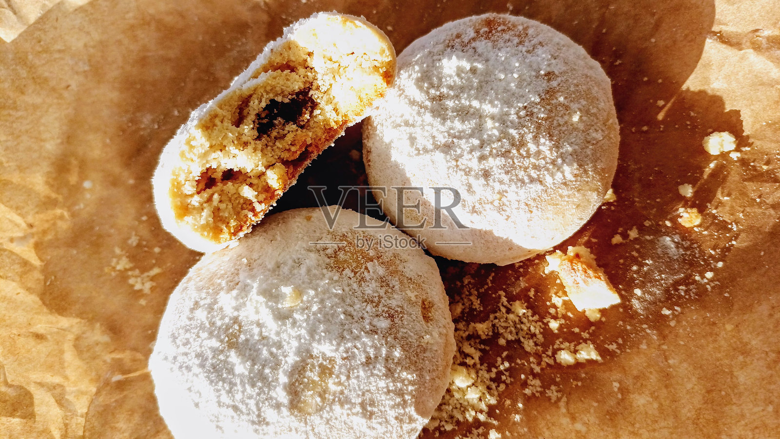 自制苹果饼干照片摄影图片