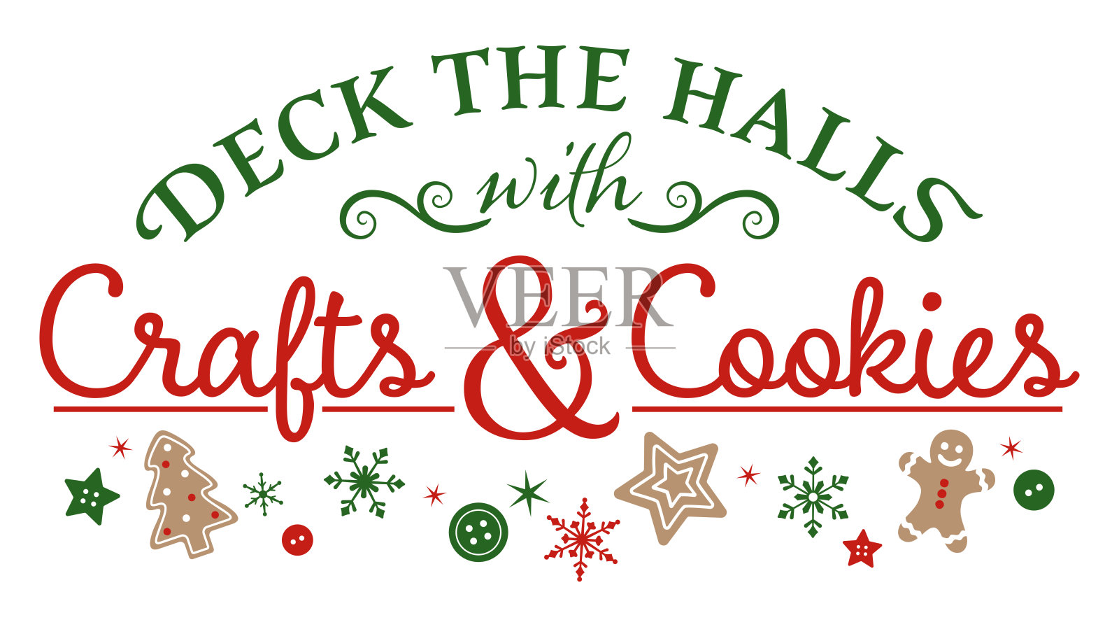 手工艺与饼干插画图片素材