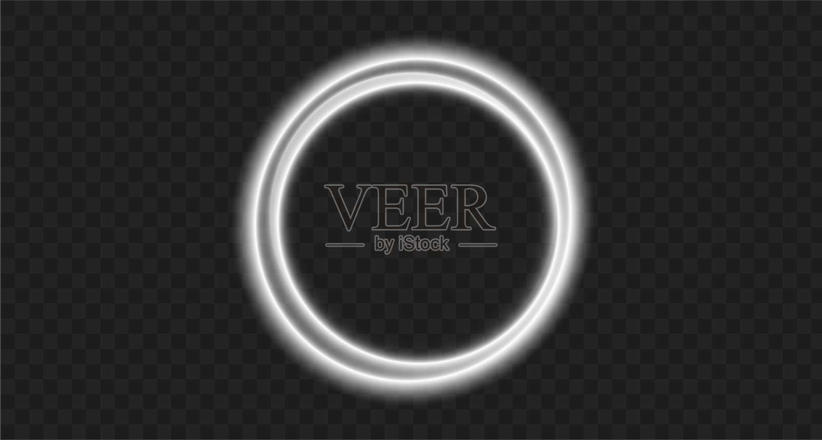 光圈白色漩涡。弯曲的白色线条光效。月亮的暗化。闪光矢量半圆和火花光效。讲台，径向平台。插画图片素材