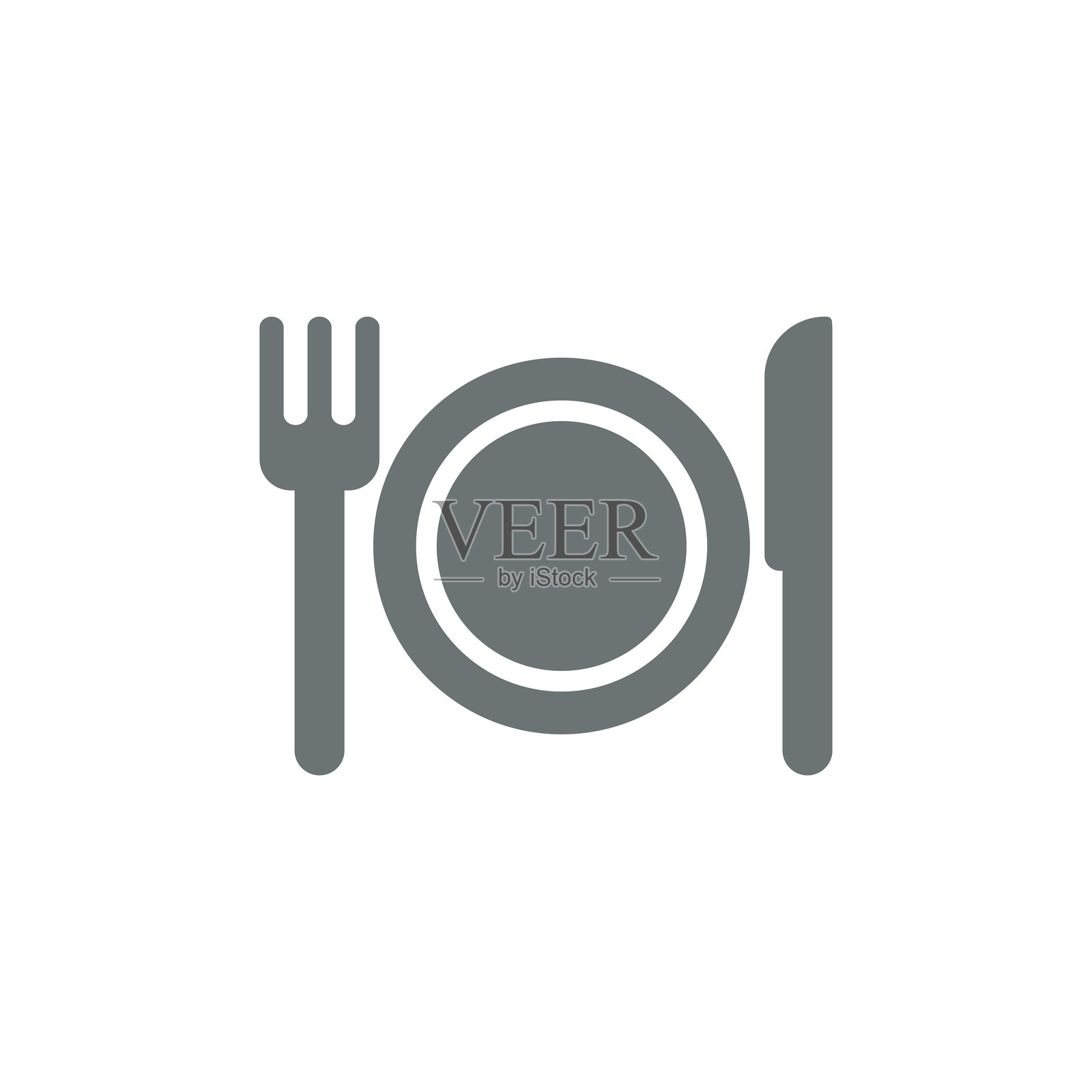 餐具图标设计元素图片