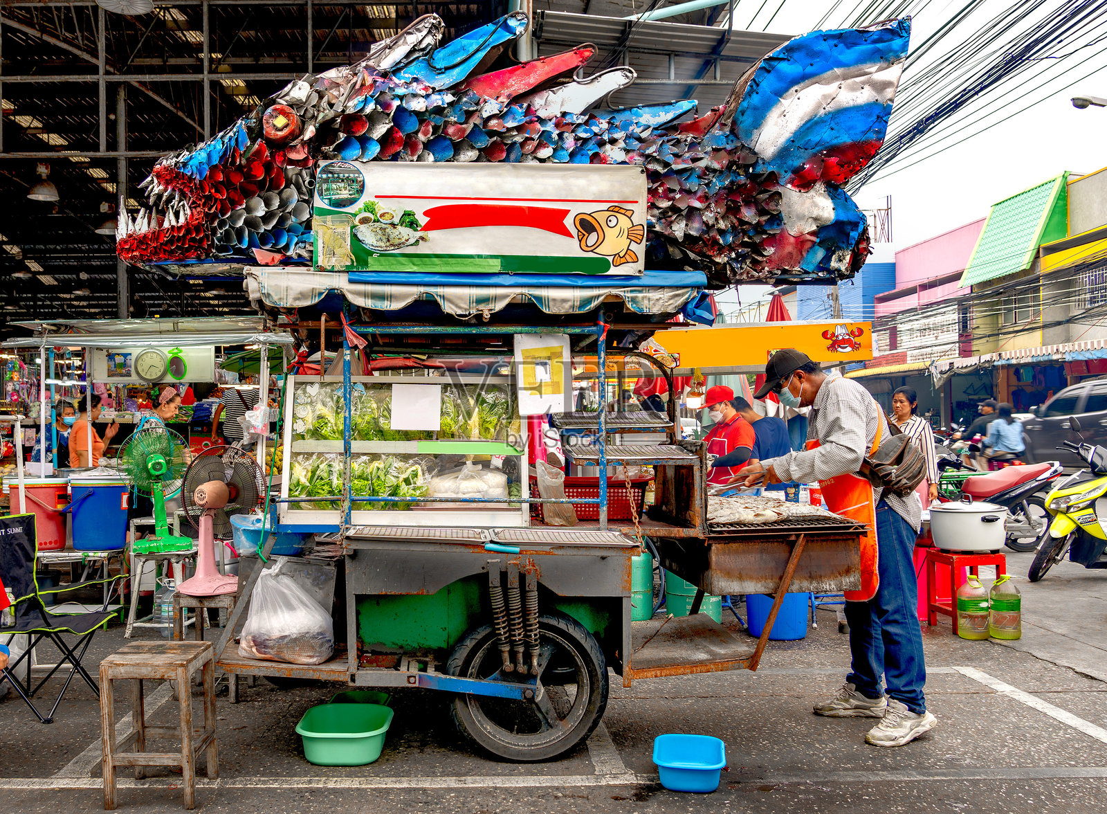 鱼作为食物照片摄影图片