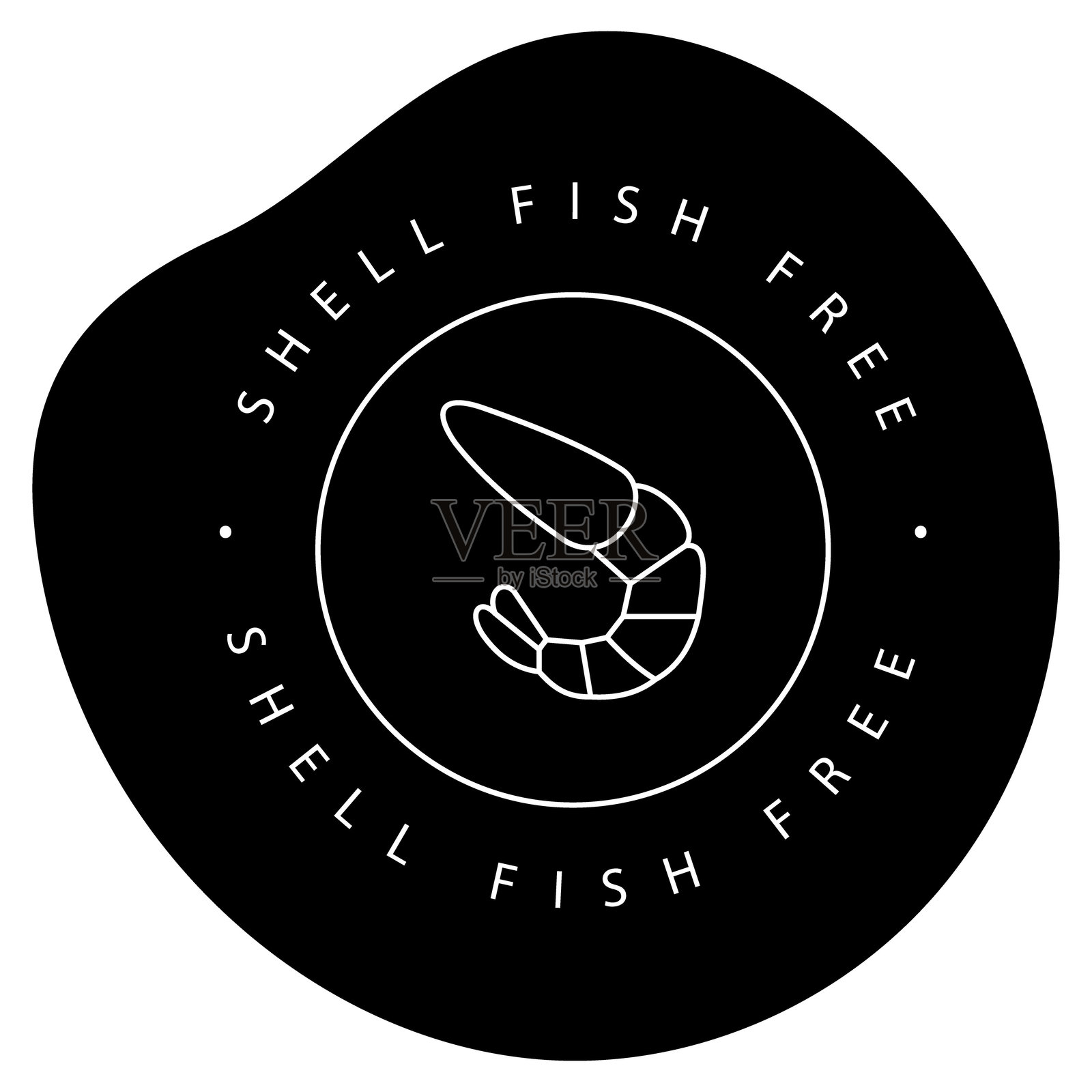 可持续海洋生态贝类矢量图标设计插画图片素材