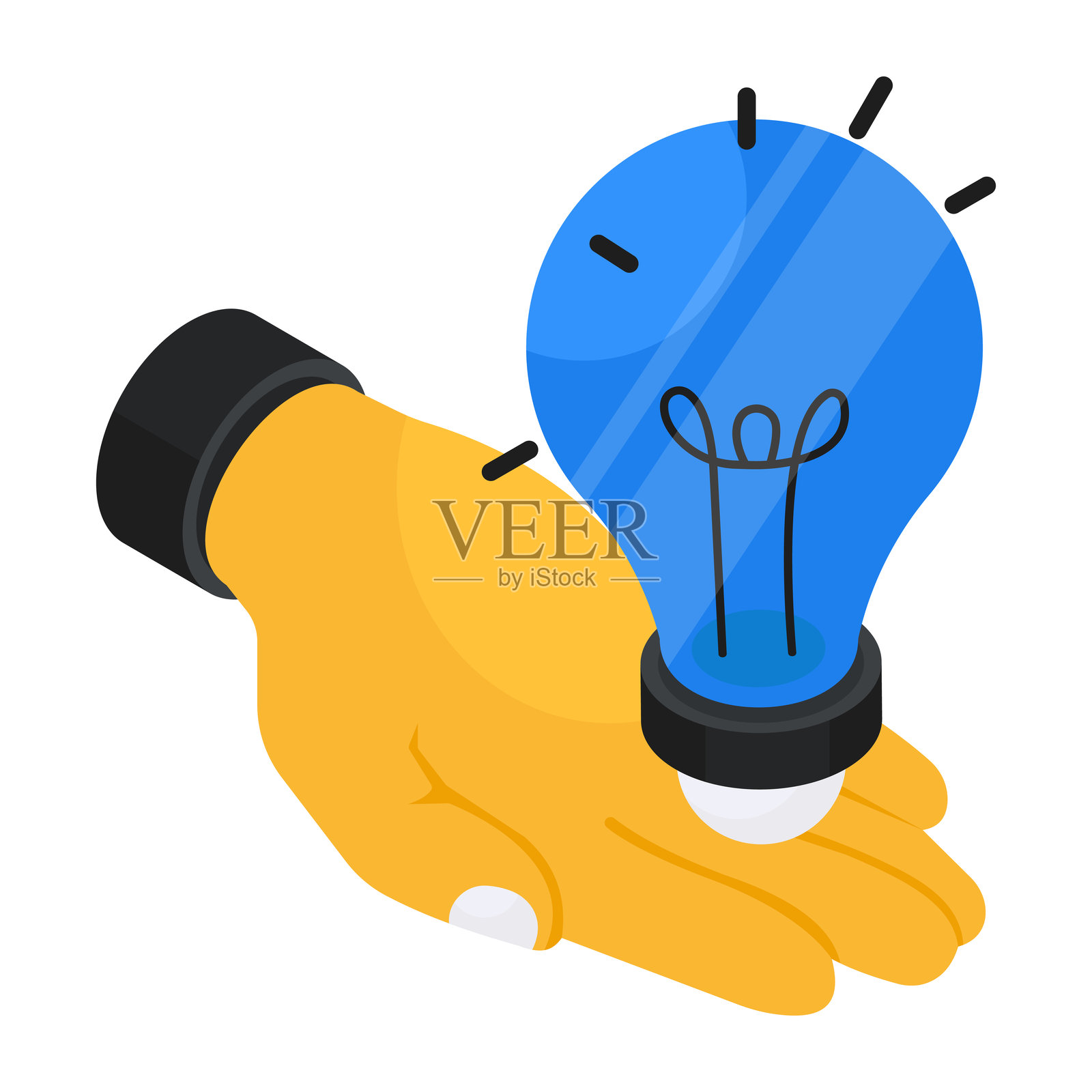 创意关怀的矢量设计插画图片素材