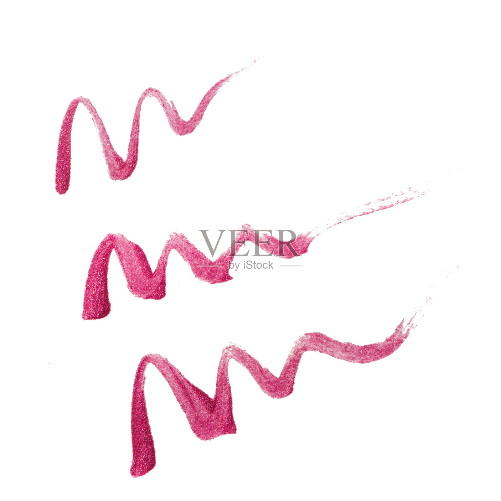 红色闪光唇彩与背景上的闪光涂料照片摄影图片