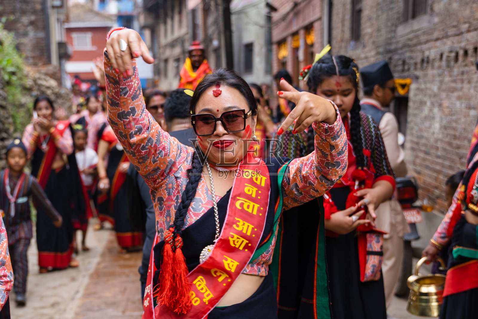 新年1145年。照片摄影图片