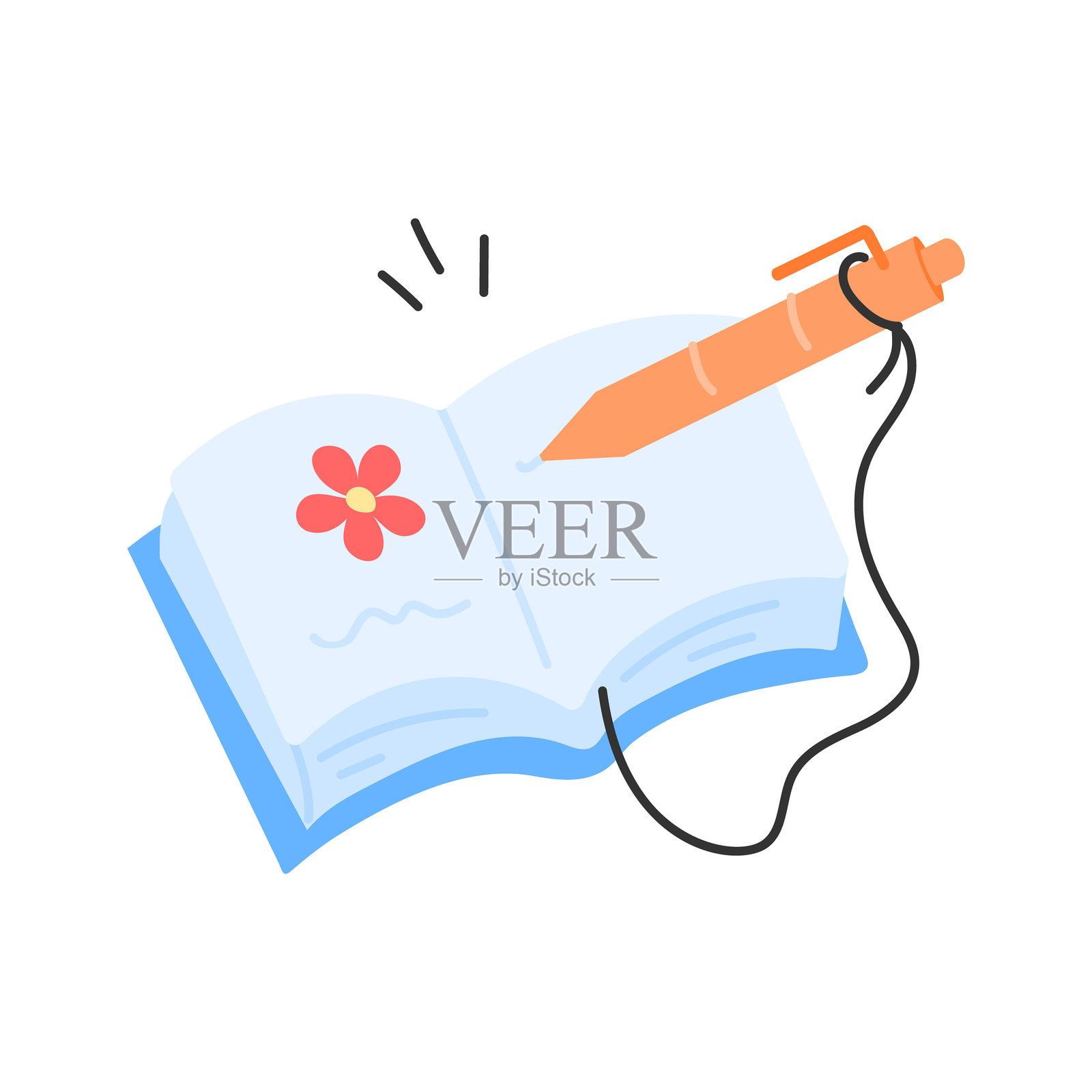 生态教育插画图片素材