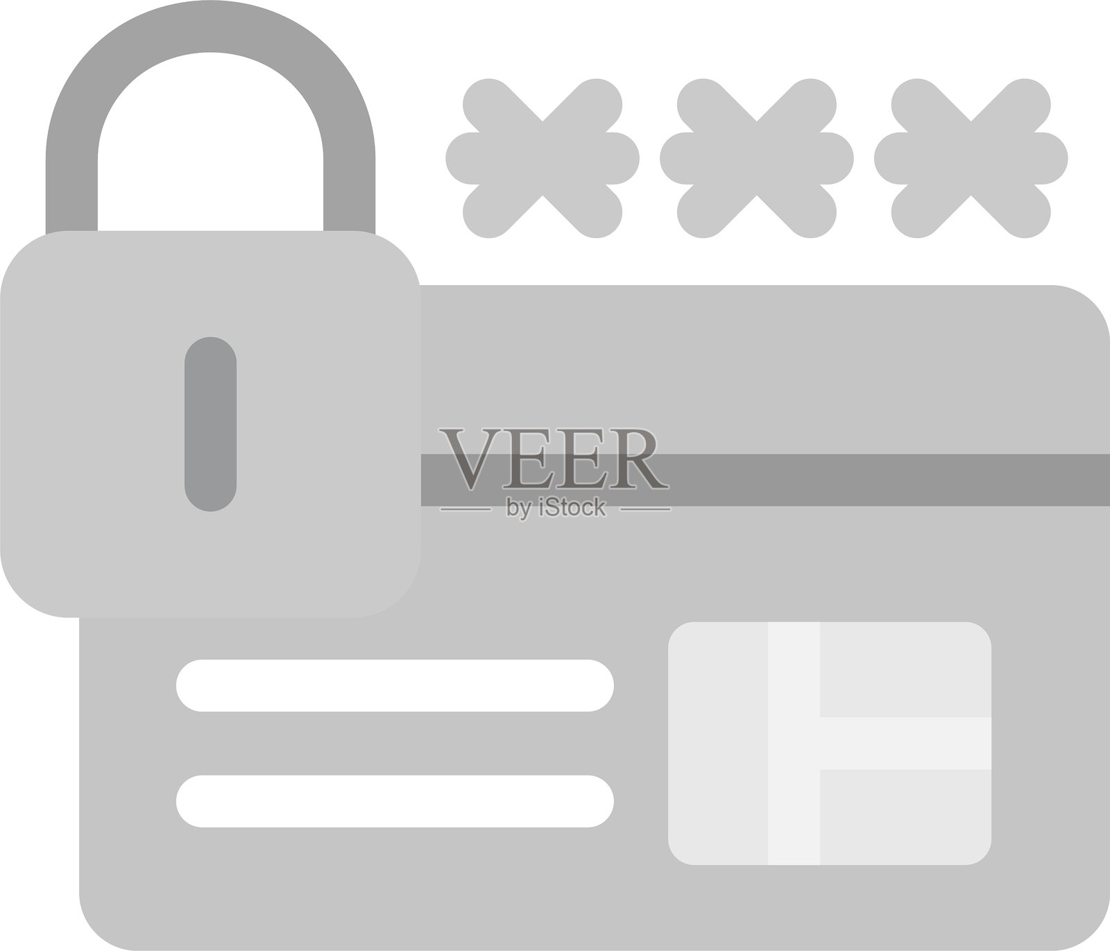 安全图标插画图片素材