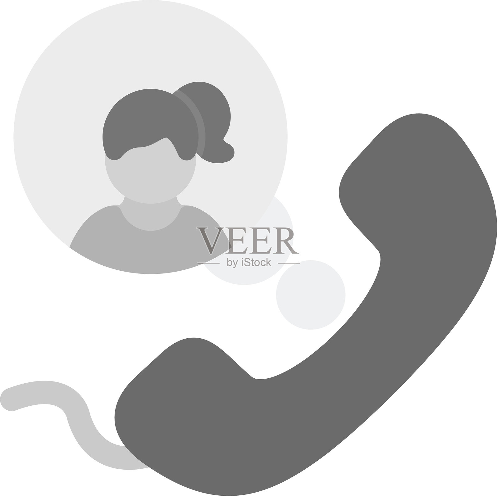 联系图标插画图片素材