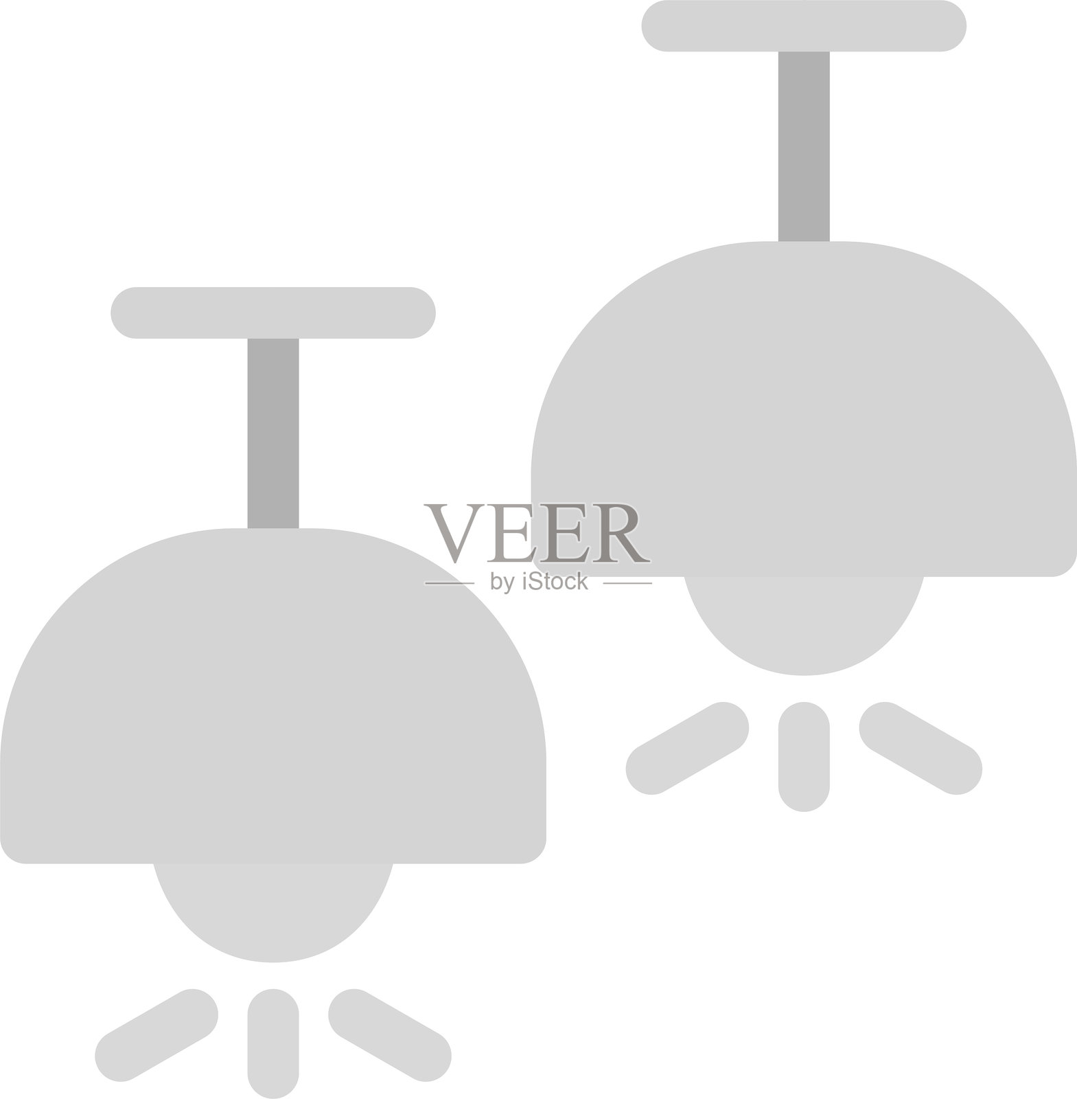 吊灯图标插画图片素材