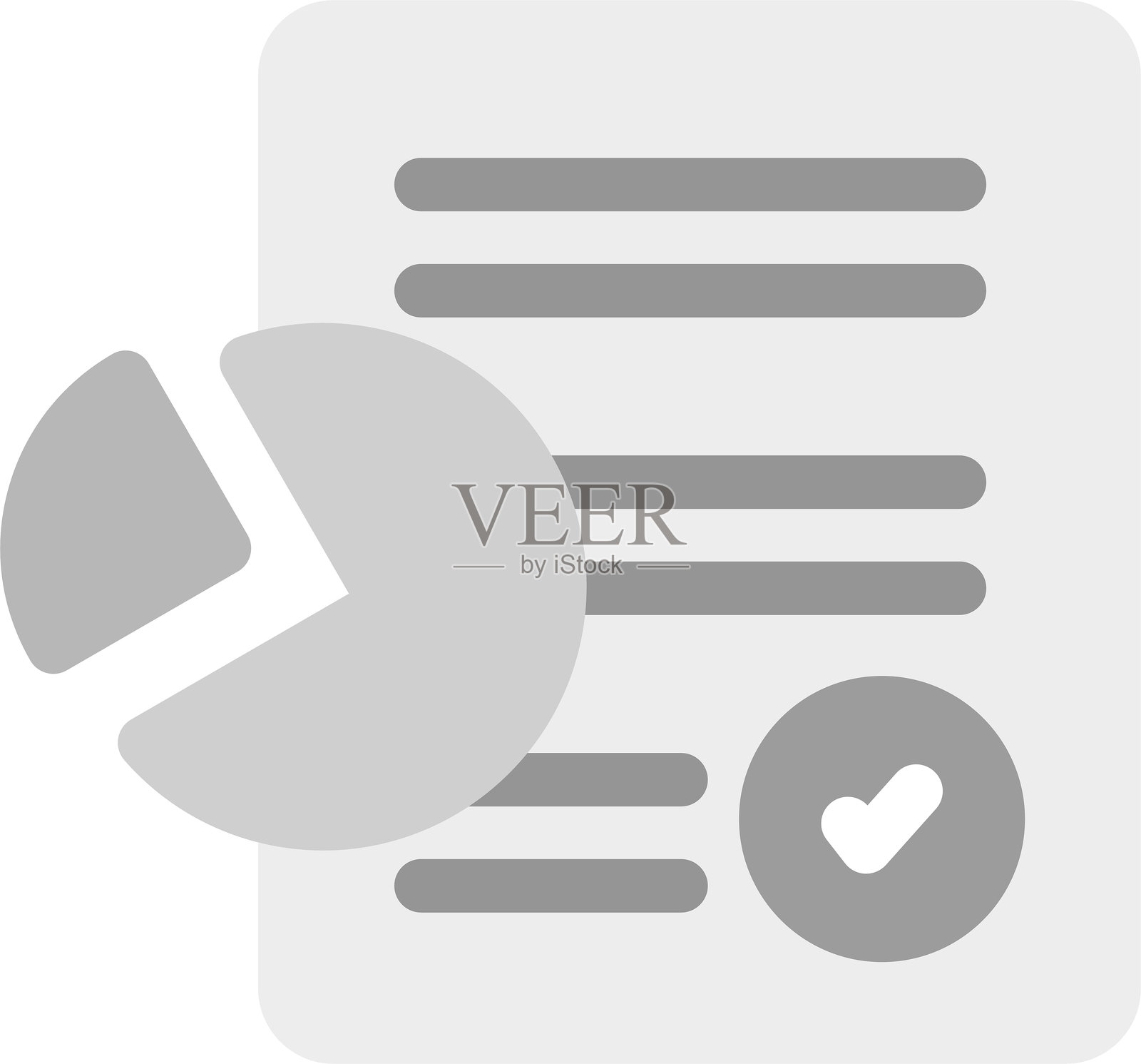 销售报告图标插画图片素材