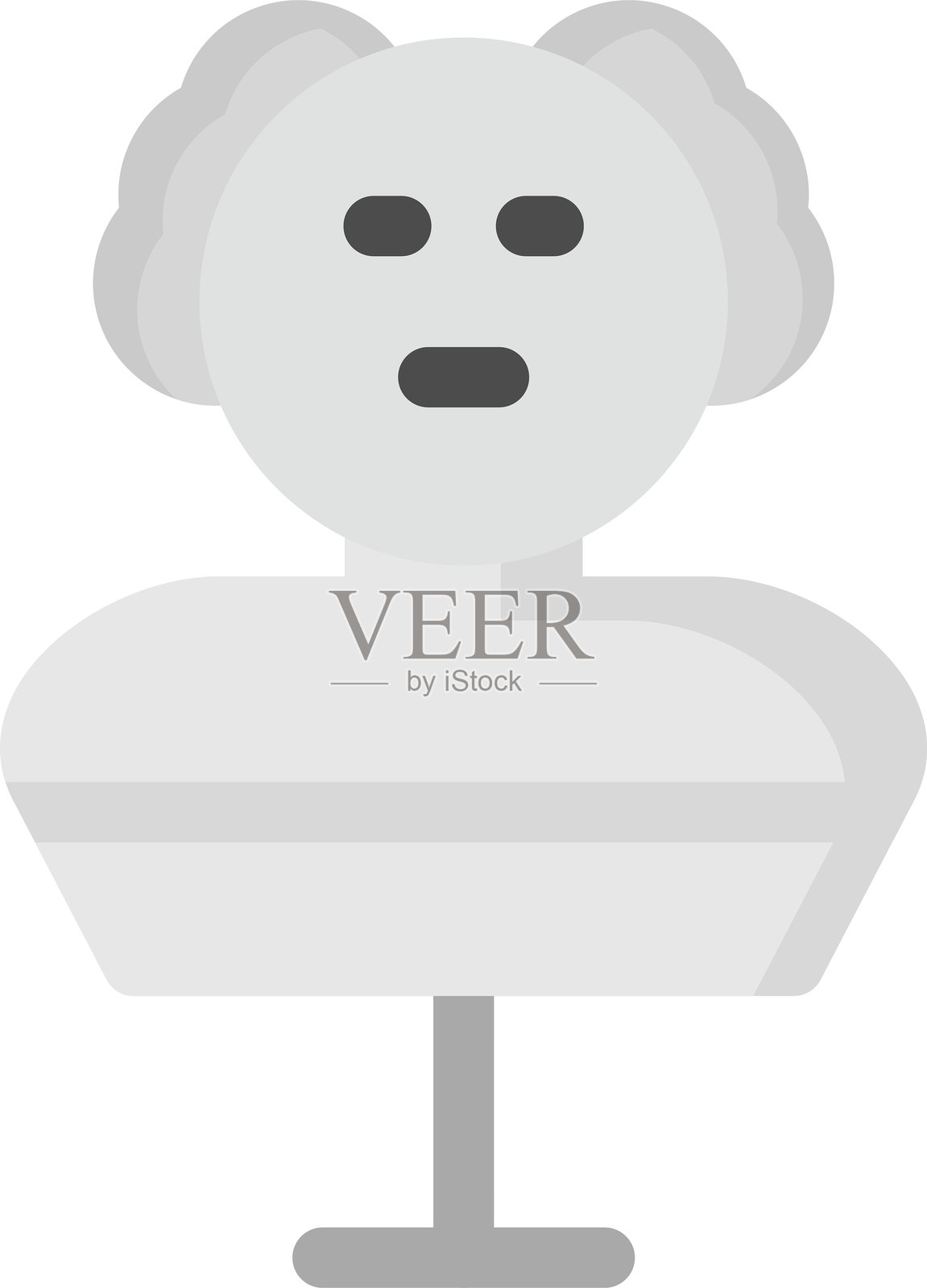 雕塑图标插画图片素材