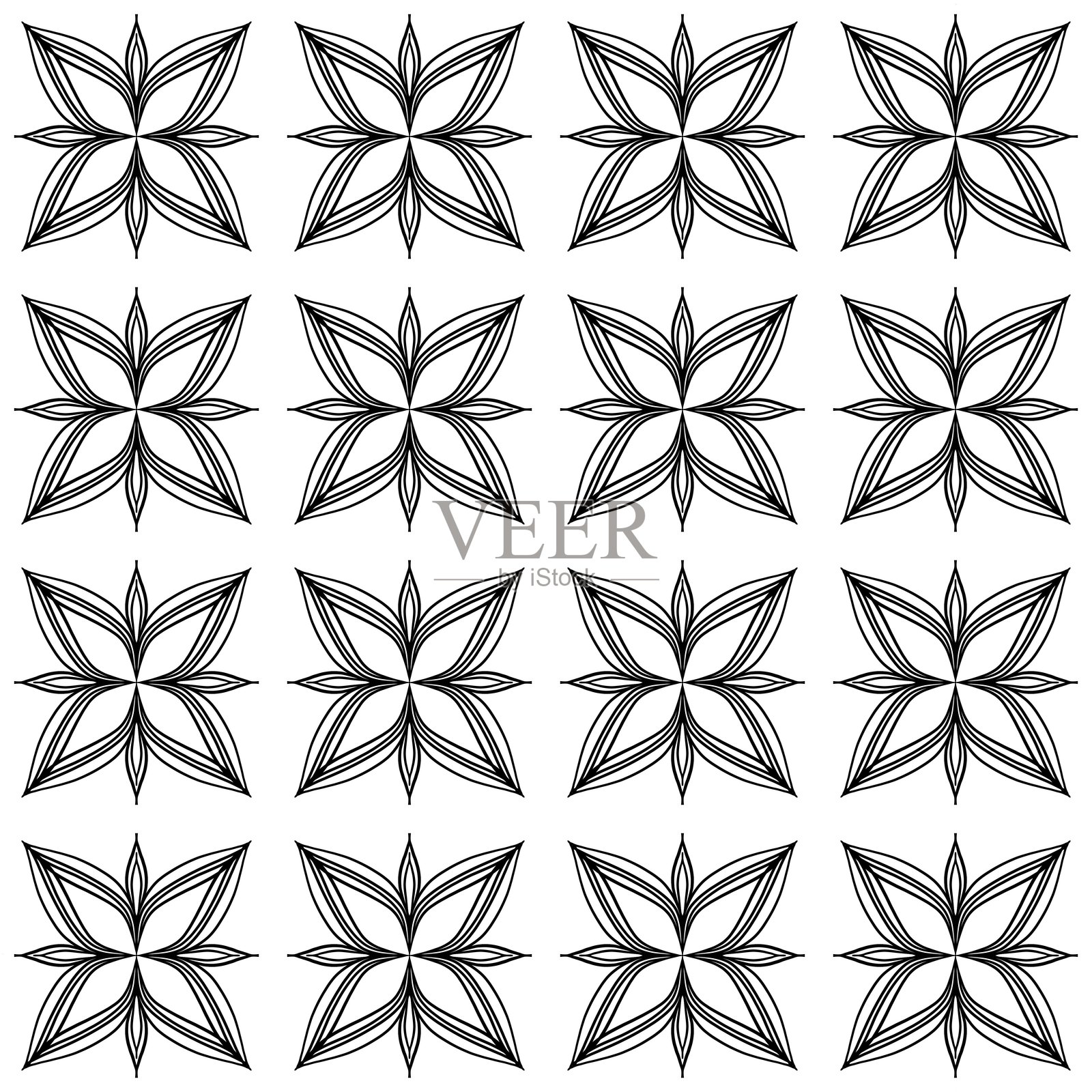 抽象无缝单色图案照片摄影图片