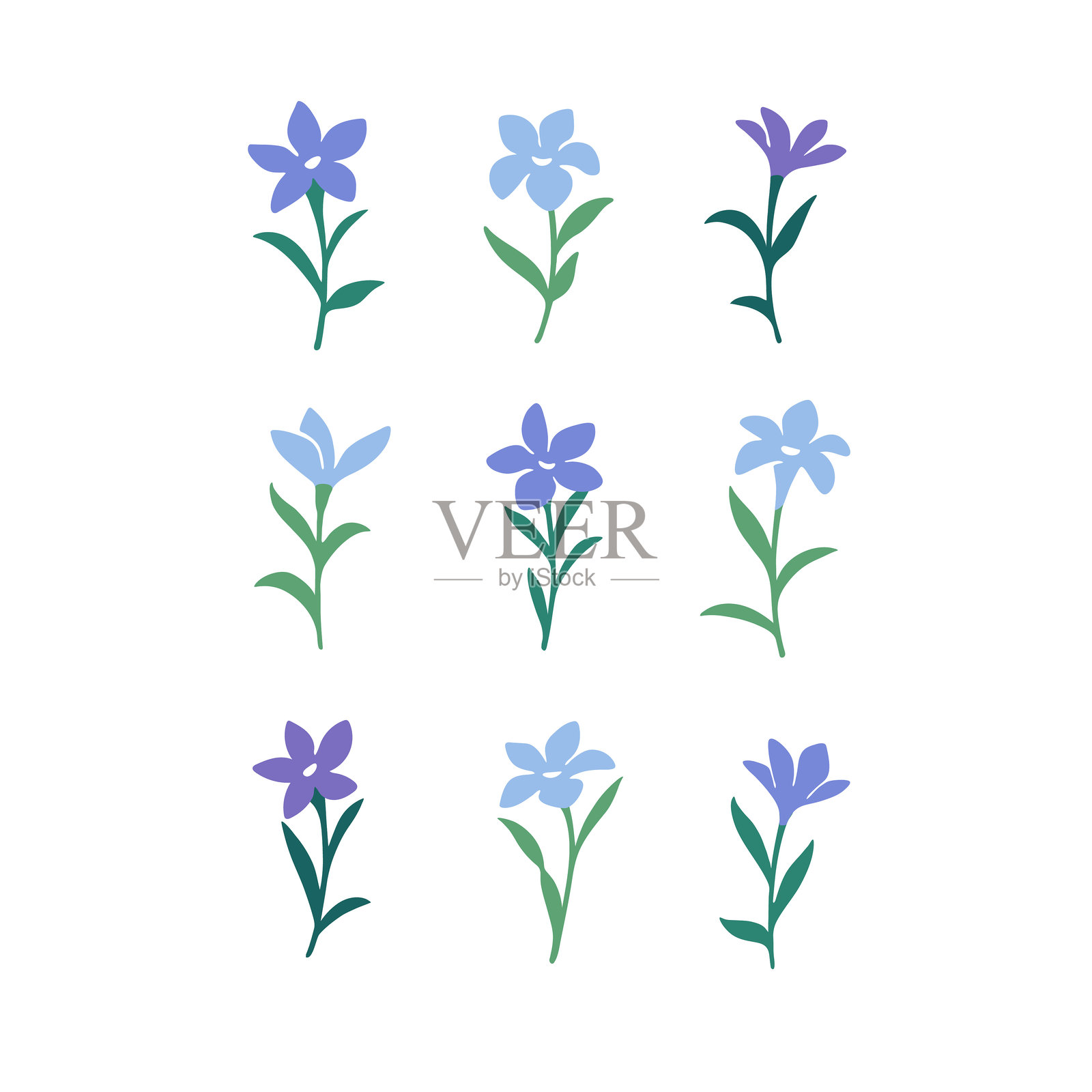 花插画图片素材