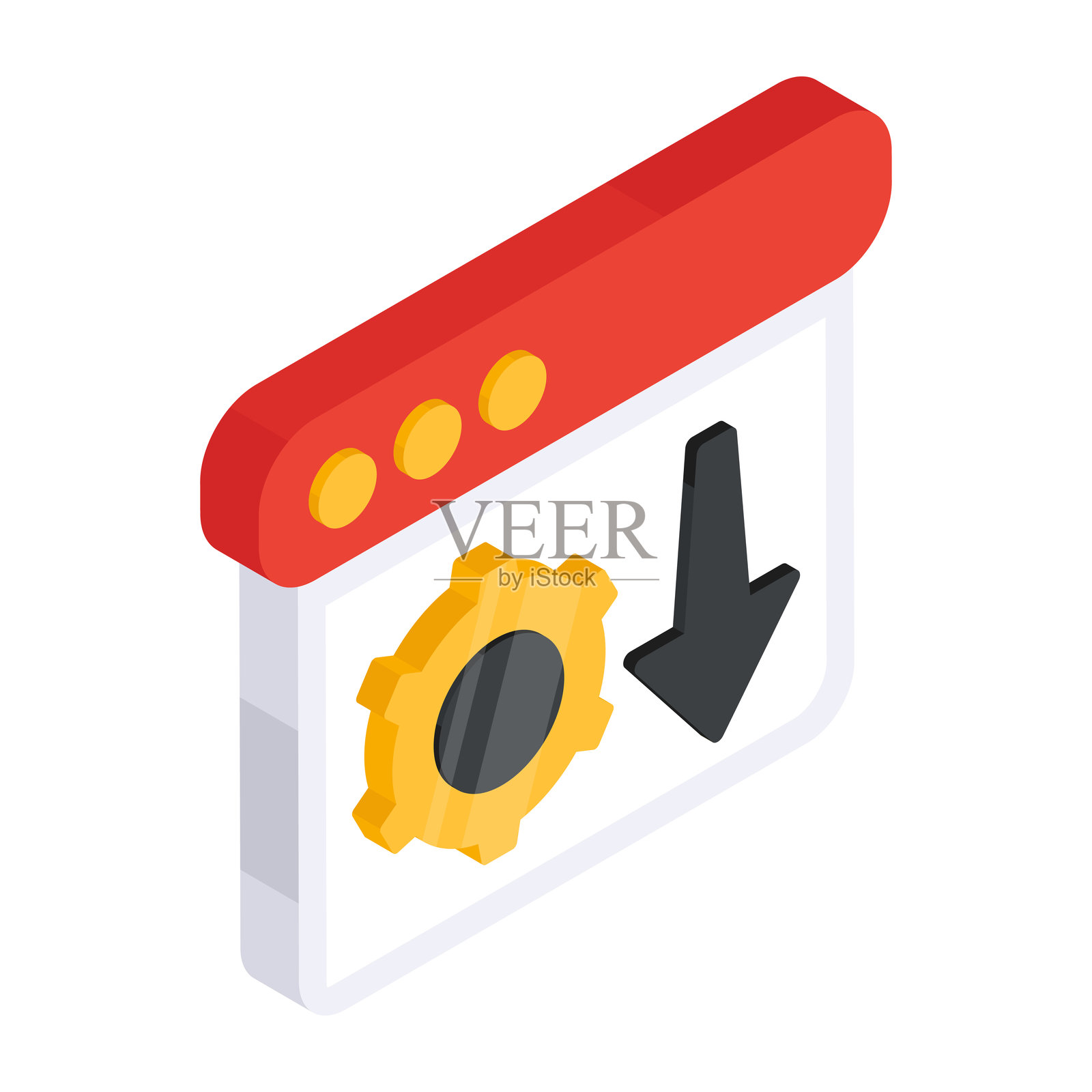 网页设置的矢量设计插画图片素材