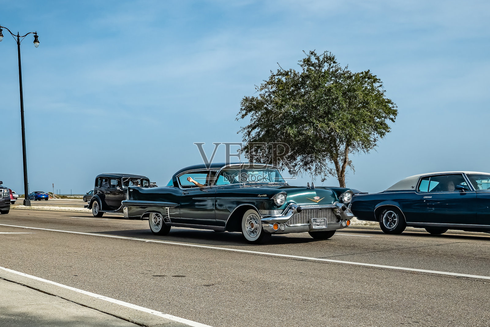 1957年凯迪拉克库佩德维尔照片摄影图片