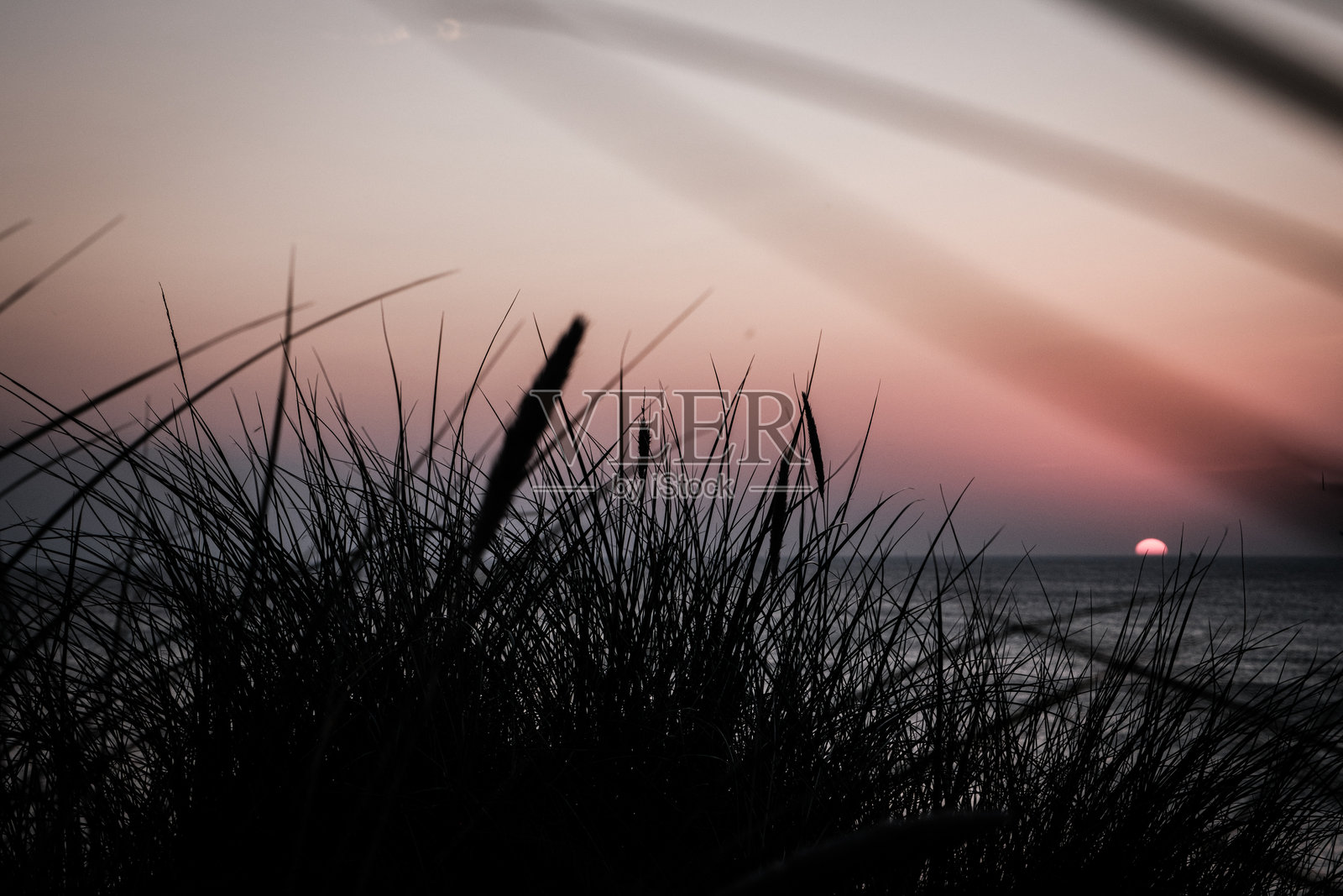 西尔特岛的日落照片摄影图片