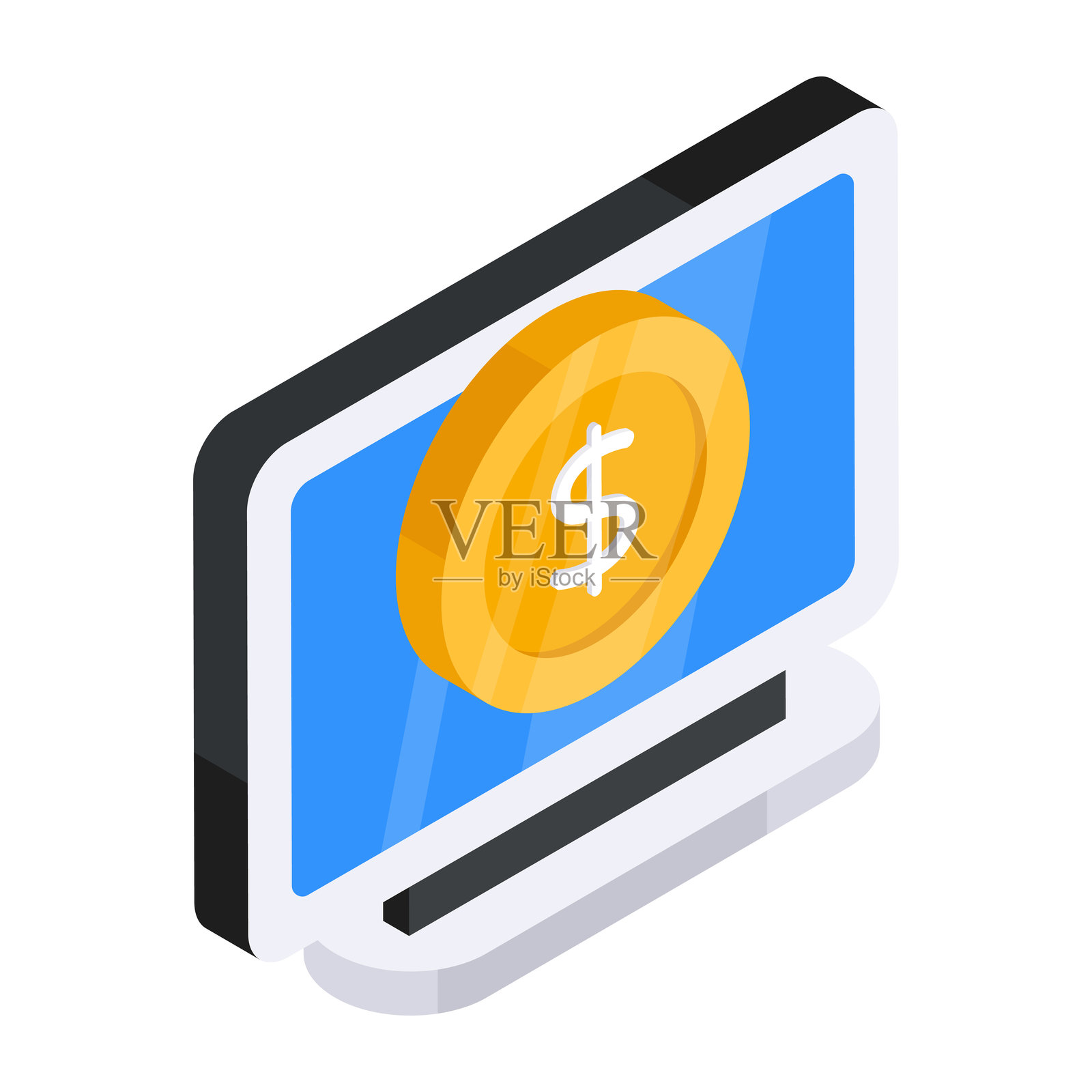 按次付费的概念扁平设计图标插画图片素材