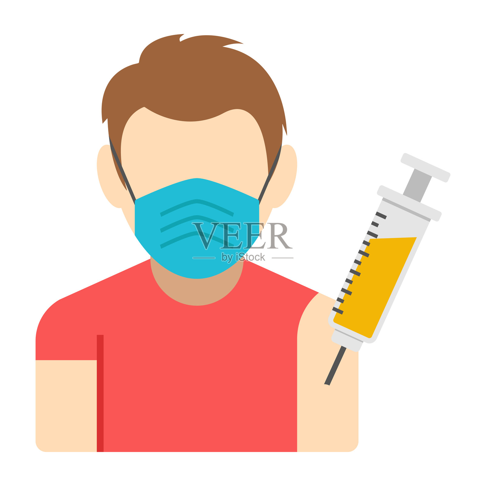 注射器的高级下载图标插画图片素材