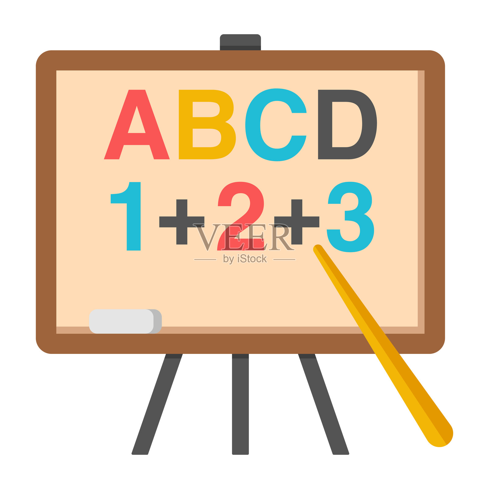 基本学习的美丽设计图标插画图片素材